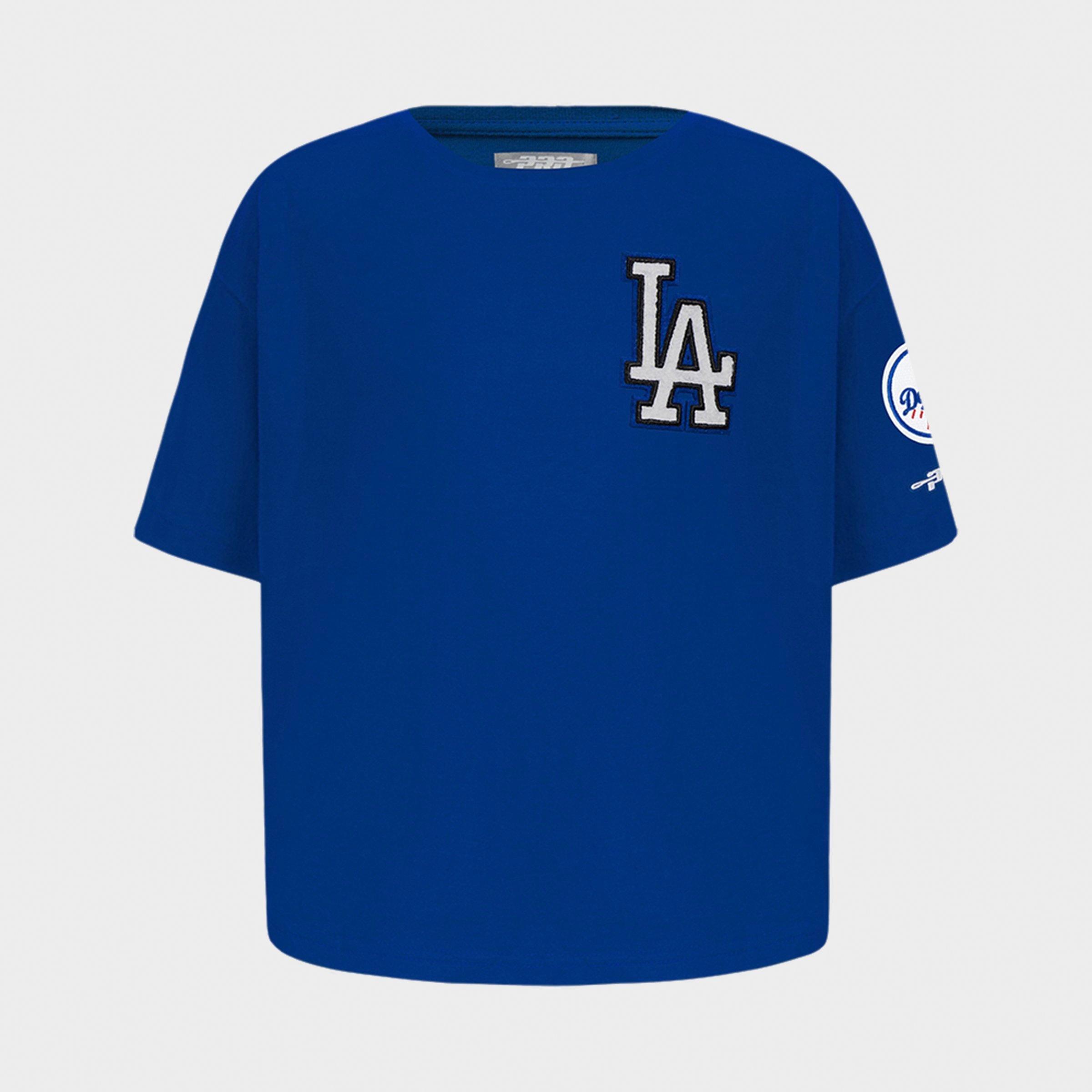 Pro Standard Girls' Little Kids Los Angeles Dodgers MLB Classic Boxy T-Shirt