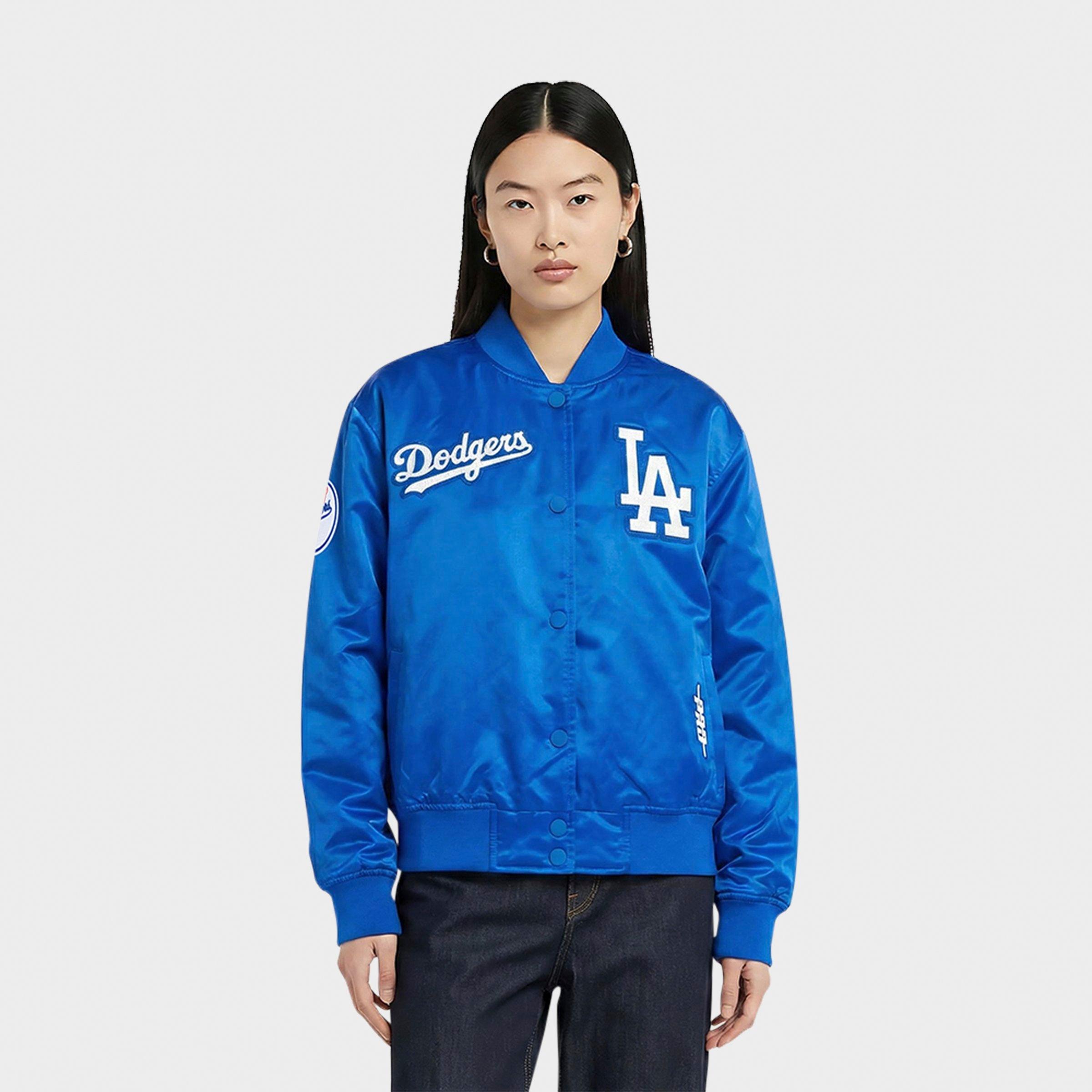 Pro Standard Women's Los Angeles Dodgers MLB Game Day Classics Satin Jacket