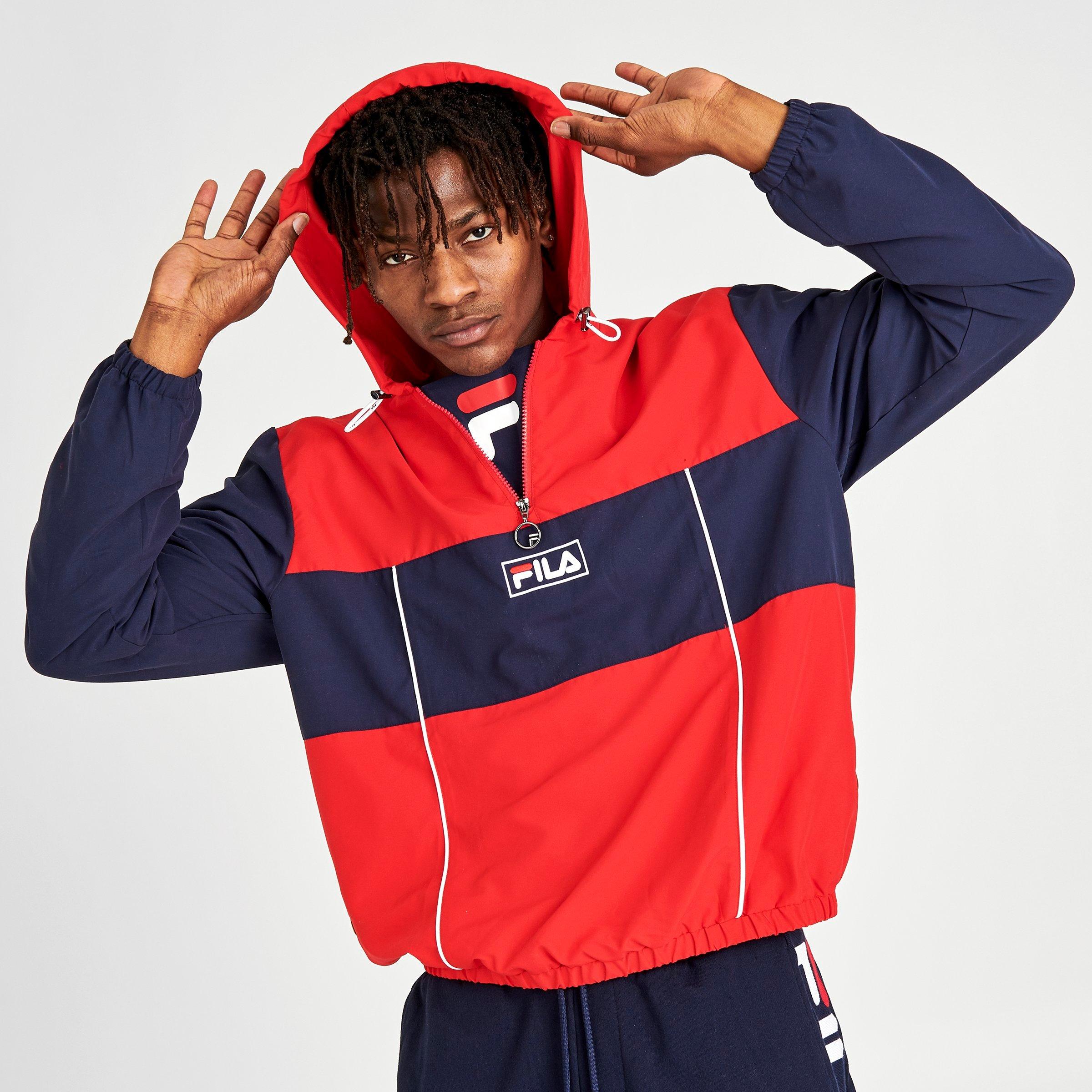 fila windbreaker jacket mens