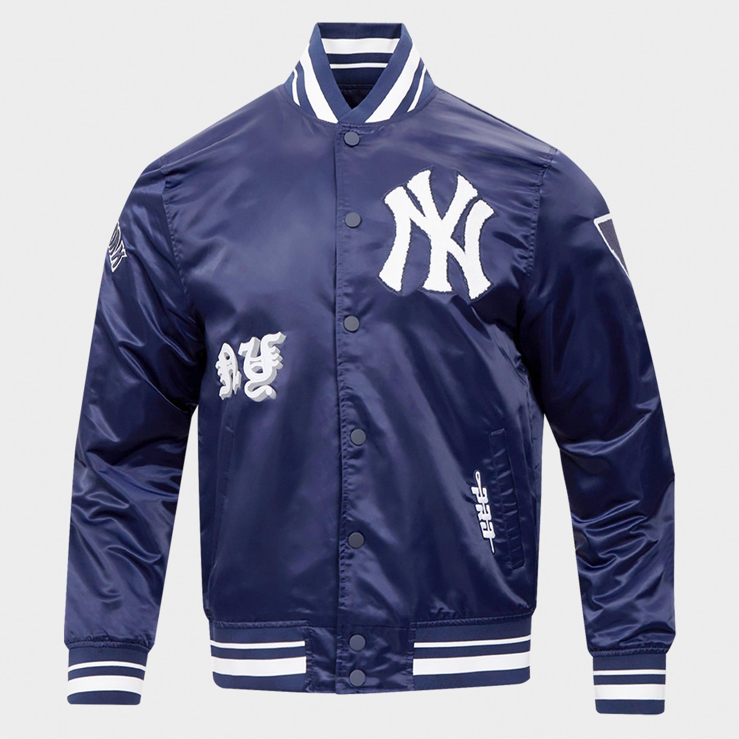Pro Standard Men's New York Yankees MLB Old English Satin Jacket