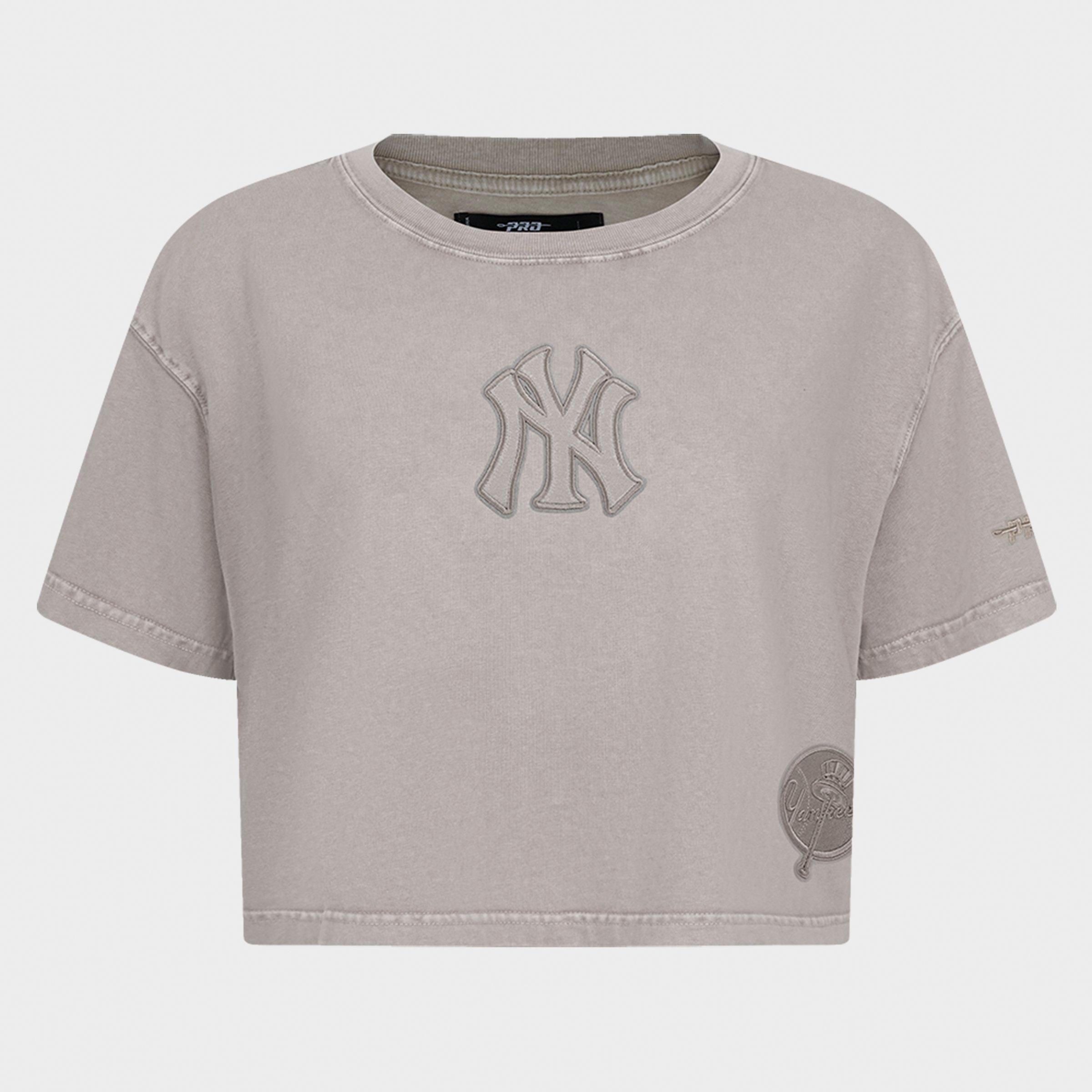 Pro Standard Women's New York Yankees MLB Washed Classic Enzyme Wash Boxy T-Shirt
