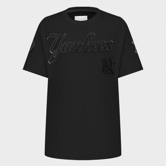 Big Kids' Pro Standard New York Yankees MLB Triple Black Classic T-Shirt