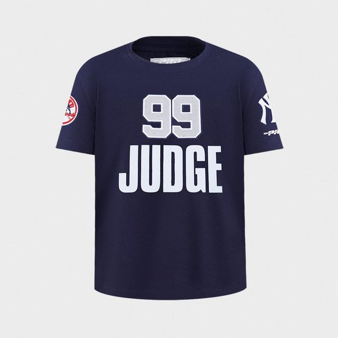 Big Kids' Pro Standard Aaron Judge #99 New York Yankees MLB Name and Number T-Shirt