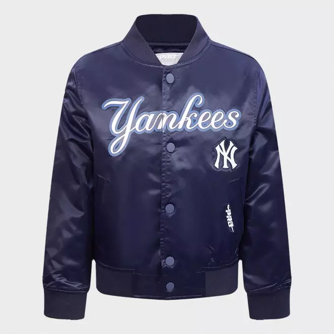 Little Kids' Pro Standard New York Yankees MLB Satin Jacket