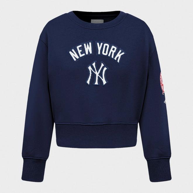 Girls' Toddler Pro Standard New York Yankees MLB Classic Fleece Crewneck Sweatshirt