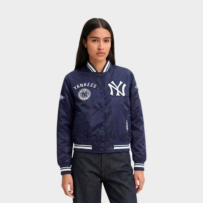Women's Pro Standard New York Yankees MLB Retro Classic Satin Jacket