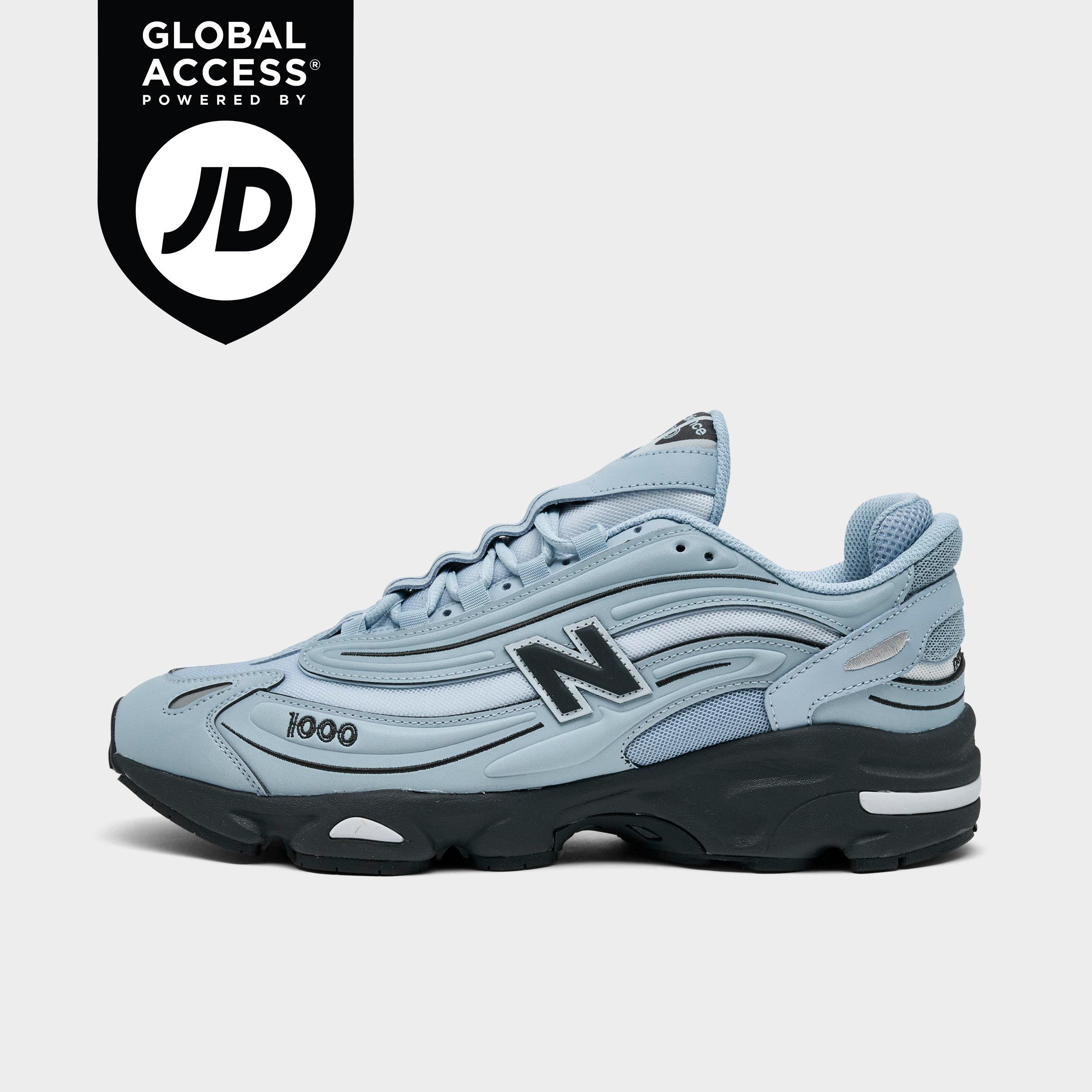 New Balance Men's 1000 Casual Shoes in Light Blue/Black Size: 7.5