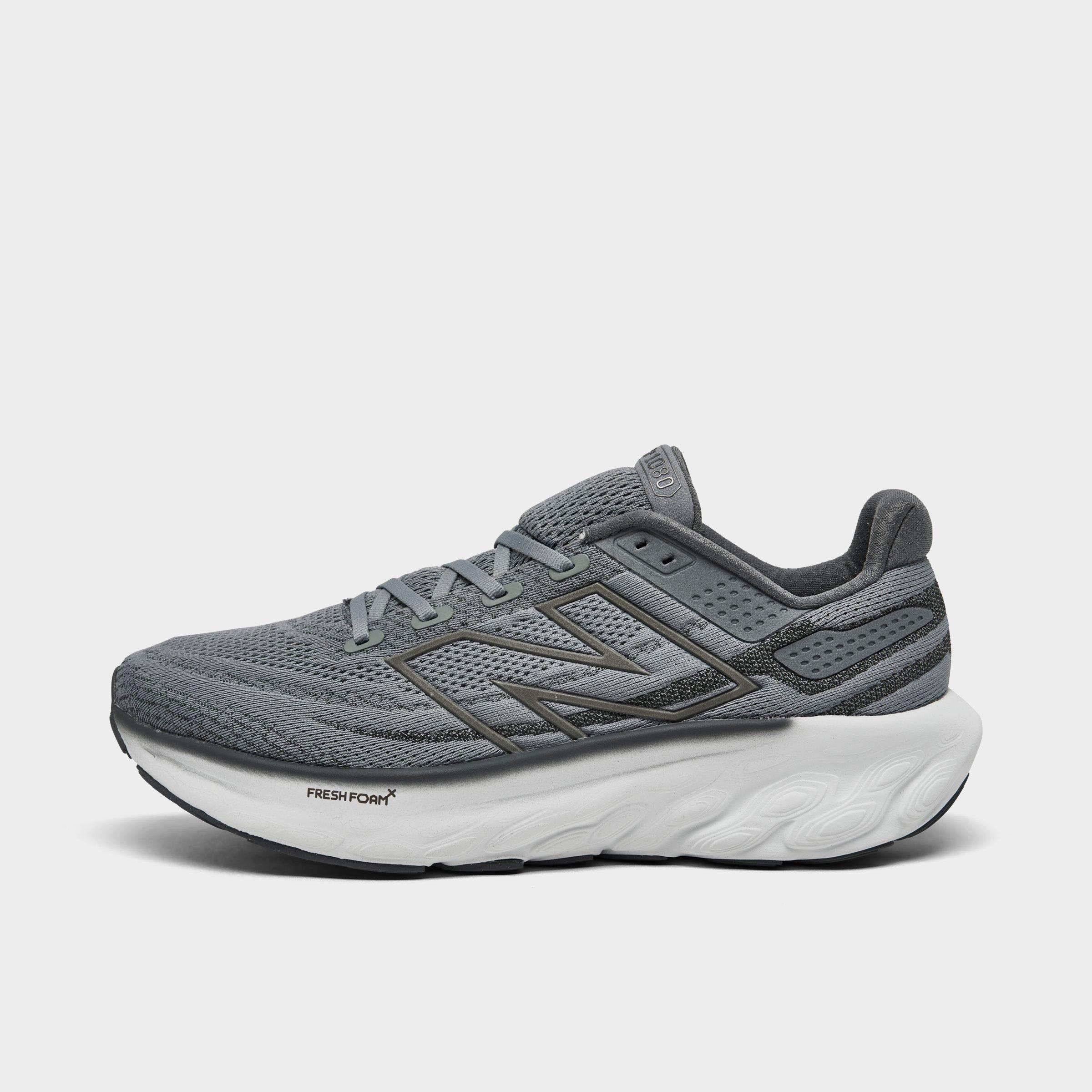 New Balance Men's Fresh Foam 1080v13 Running Shoes in STEEL/TITANIUM Size: 8.0