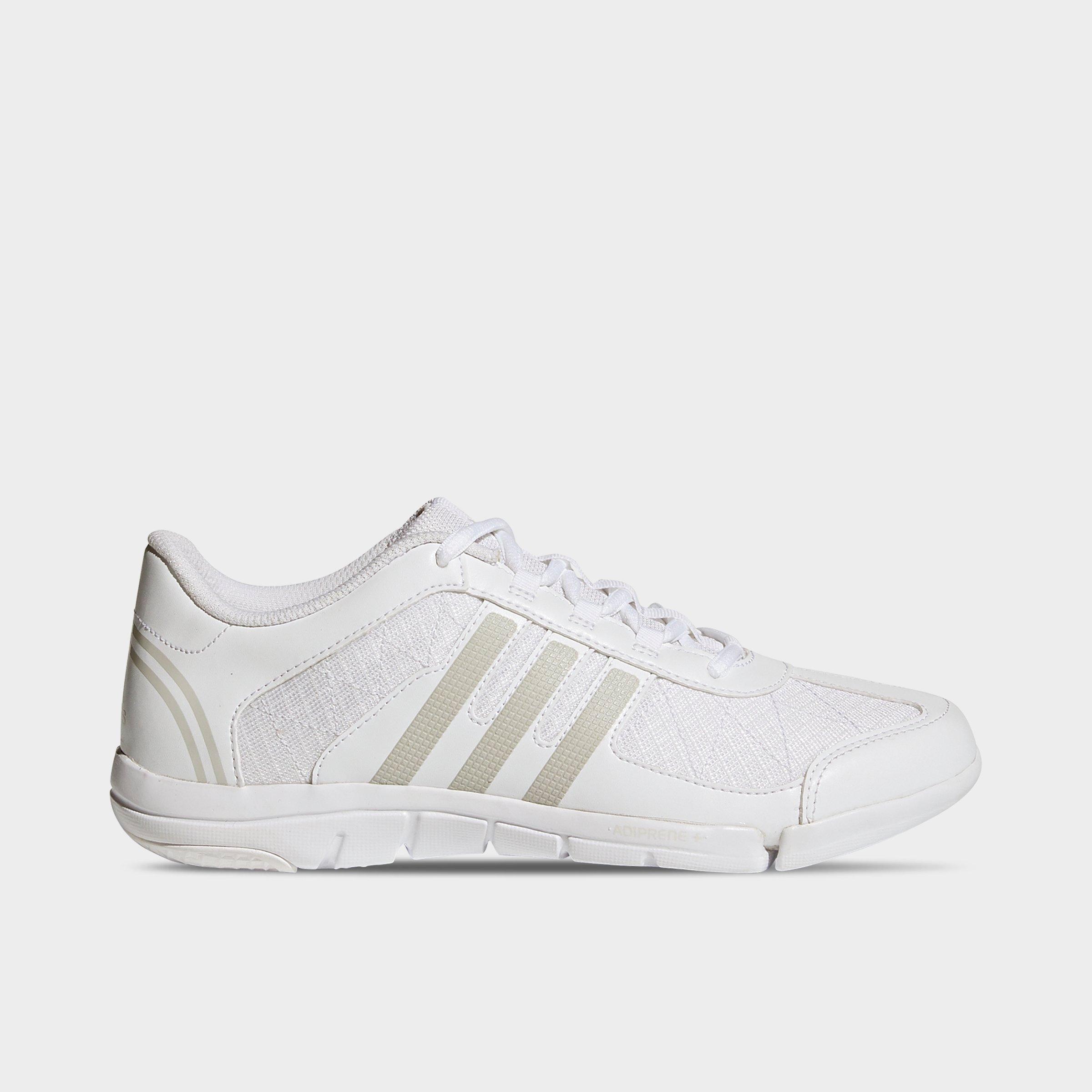 White adidas best sale cheer shoes