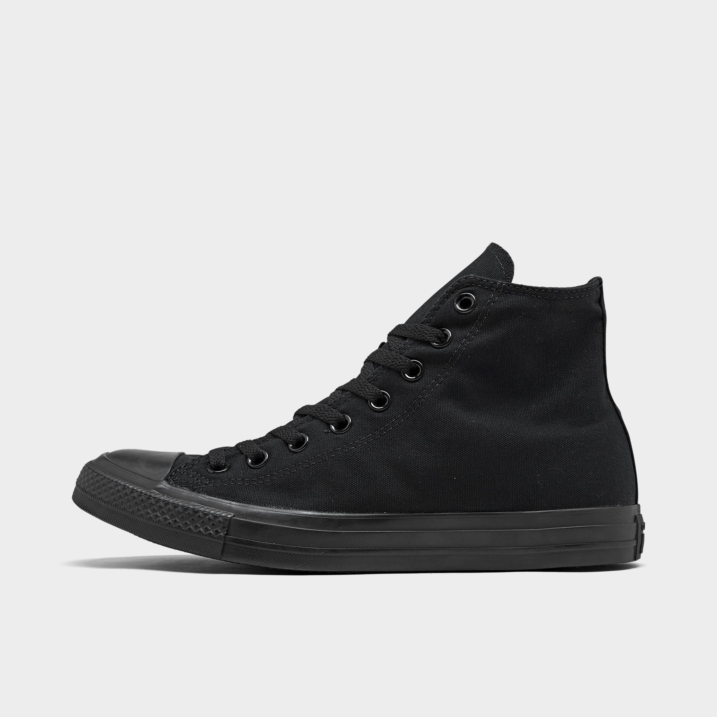 all black chucks high tops