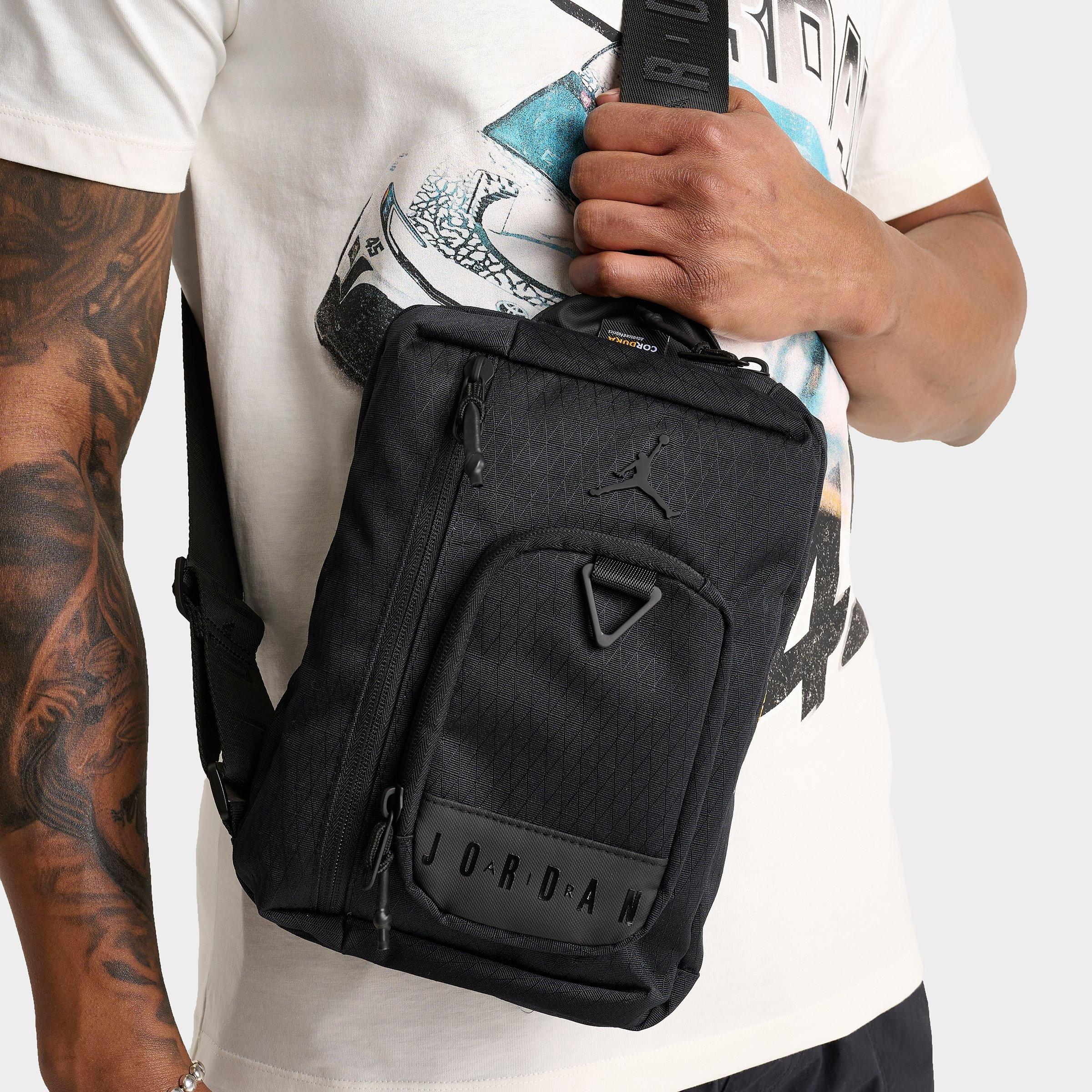 Jordan Collectors Crossbody Bag (3L) in Black/Black Size NOSIZ 100% Polyester