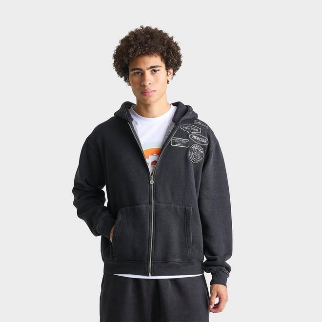 Men's Mercier New Wave OG Badge Full-Zip Fleece Hoodie