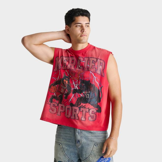 Men's Mercier Sports Lightning Graphic Sleeveless T-Shirt