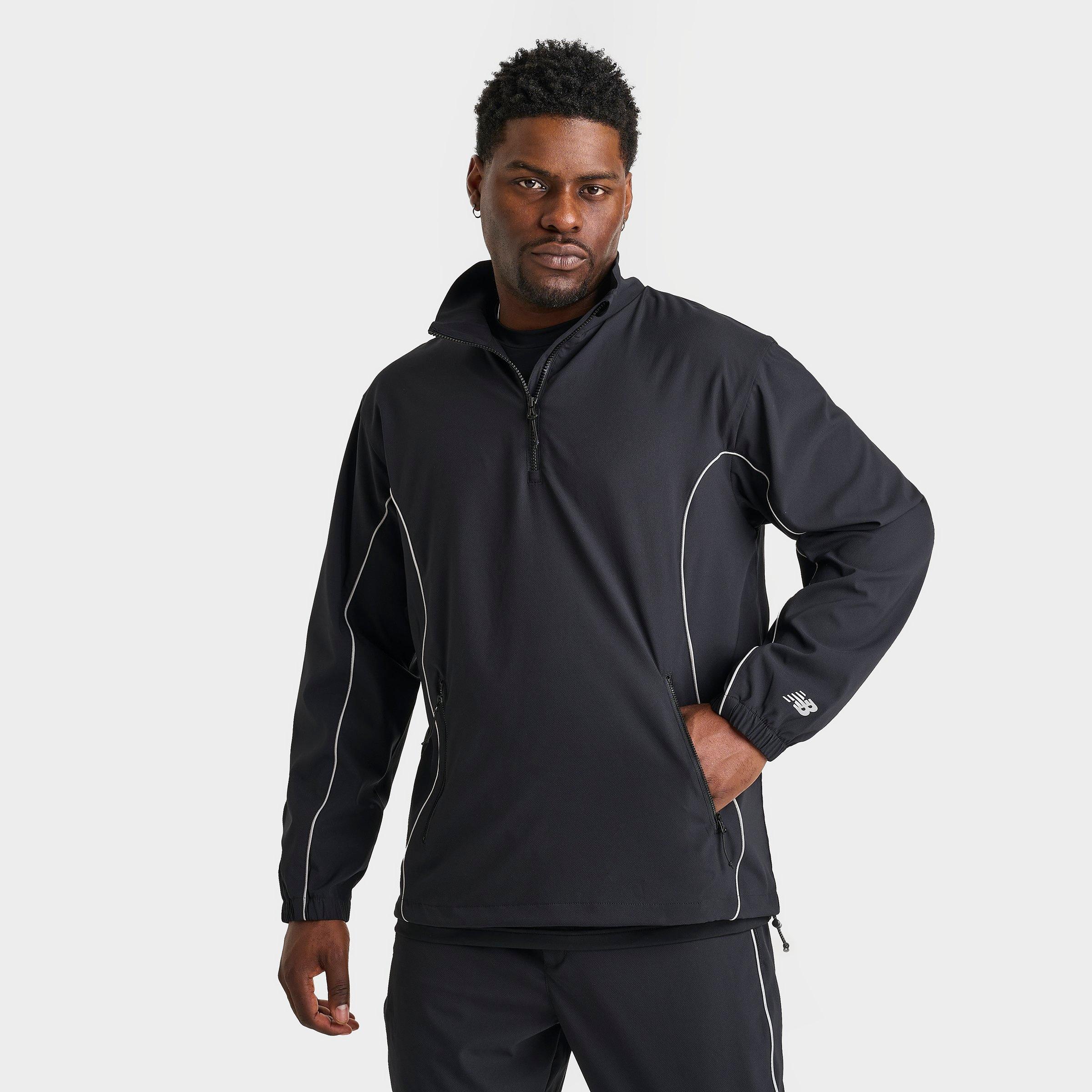 New Balance Men's Super Run Jacket In Black