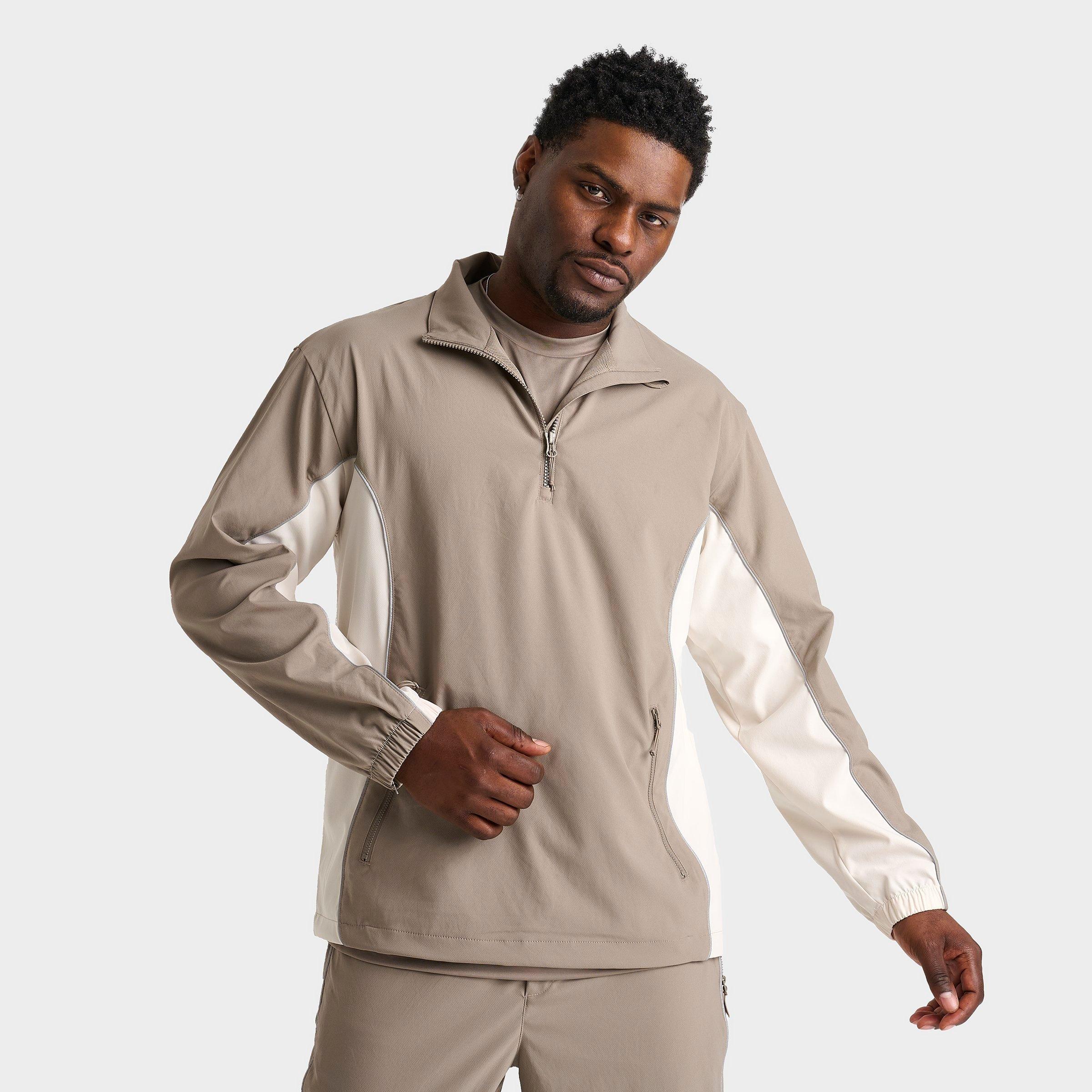 New Balance Men's Super Run Jacket In Brown