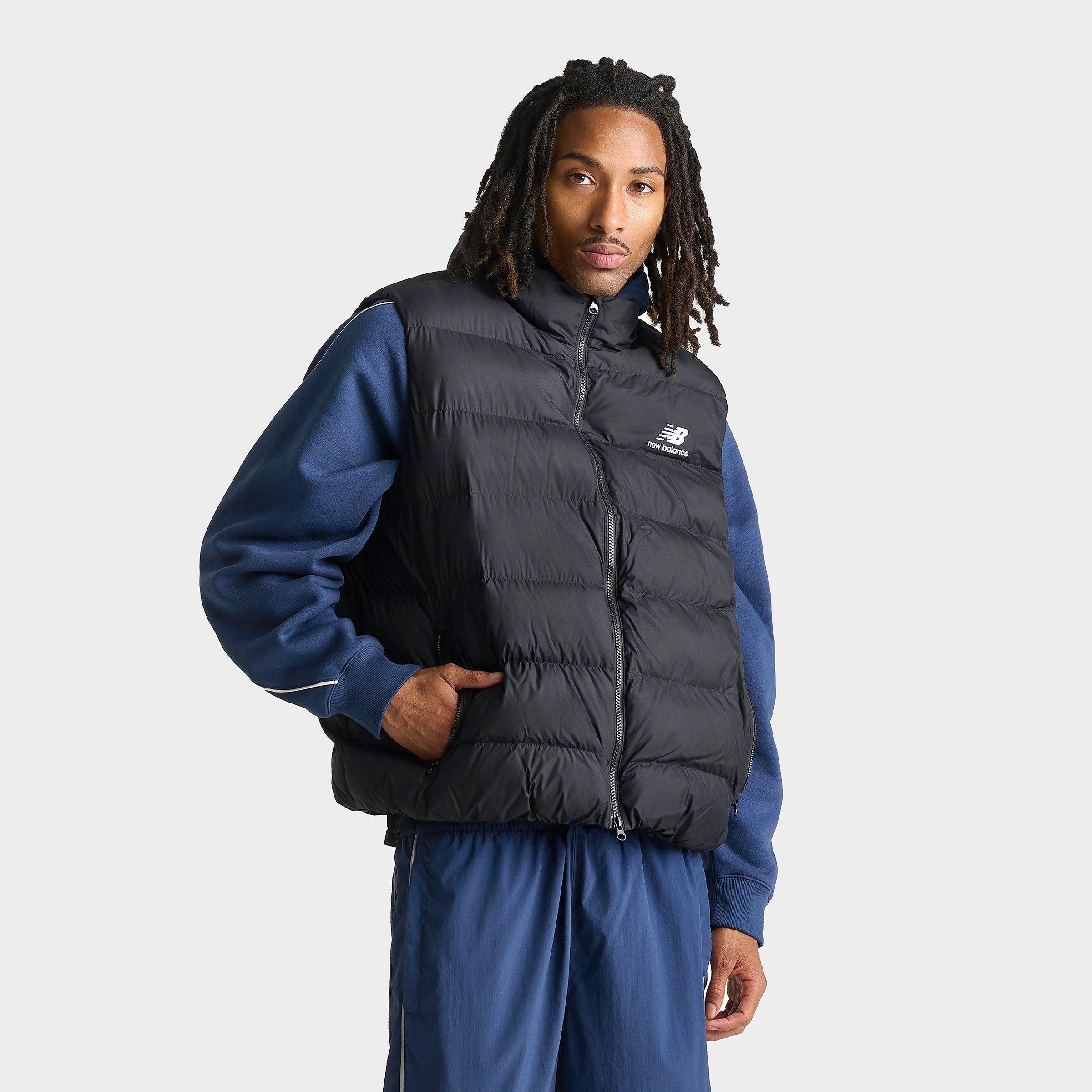 New Balance Men's Boston Full-Zip Puffer Vest