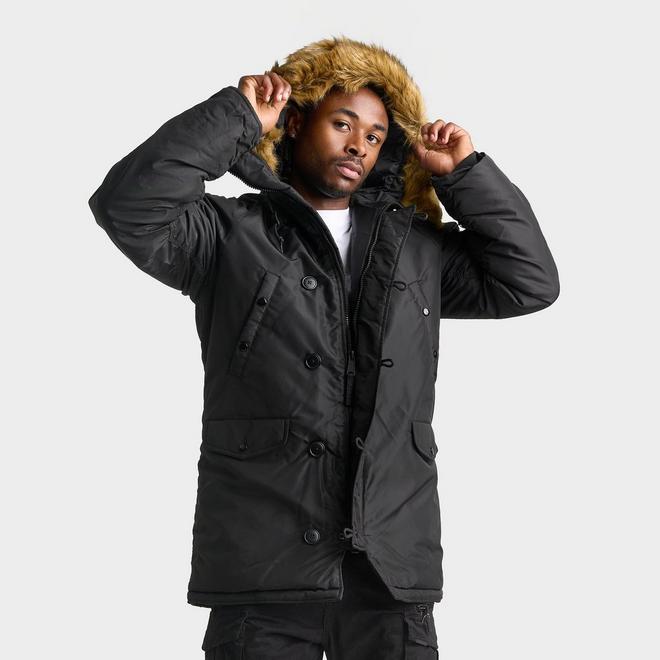 Men's Alpha Industries N-3B Full-Zip Parka