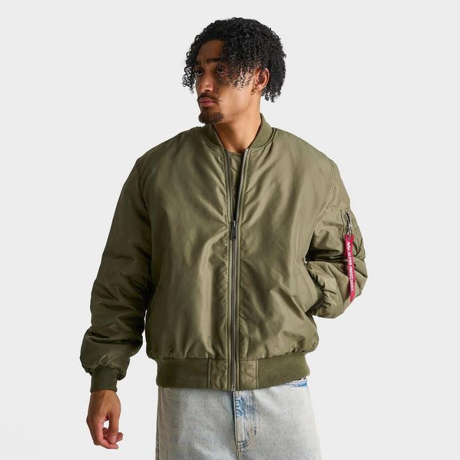 Men's Alpha Industries MA-1 Full-Zip Bomber Jacket