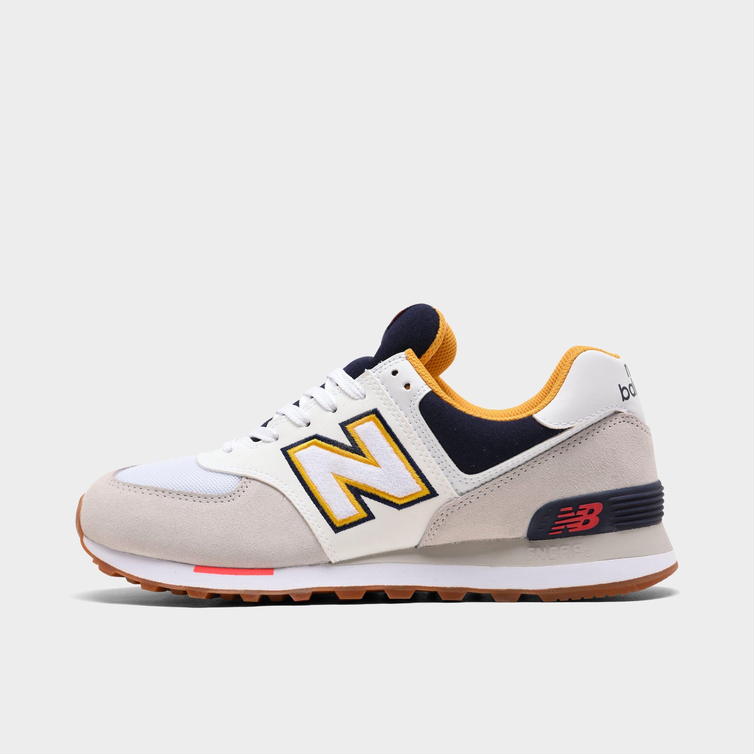new balance women's 574 rose gold casual sneakers from finish line