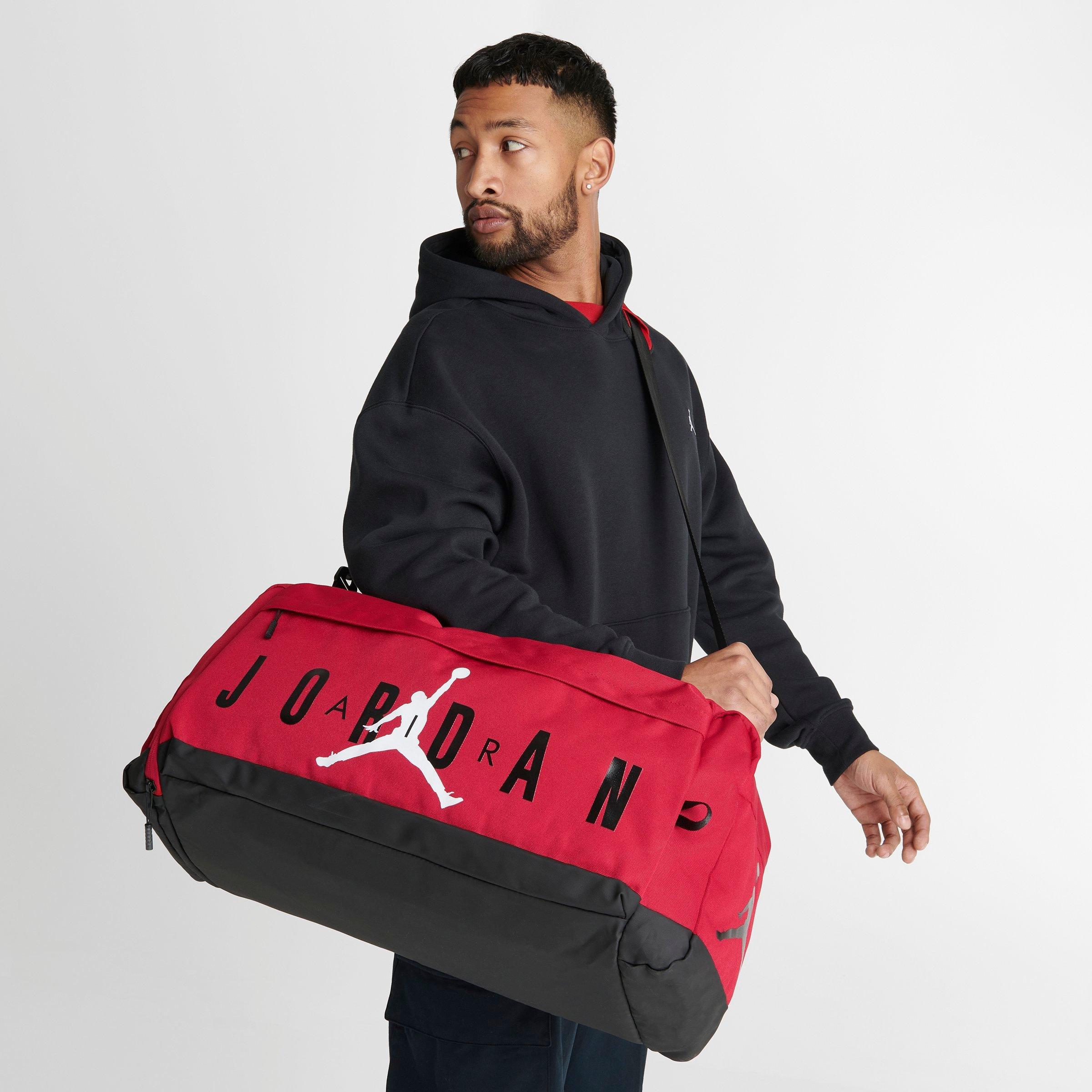 Nike Jordan Jumpman Sport Duffel Bag In Red