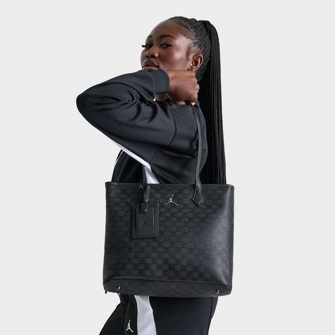 【極美品】JORDAN BRAND MONOGRAM TOTE BLACK Black Jordan Monogram Tote Bag - JD Sports Global