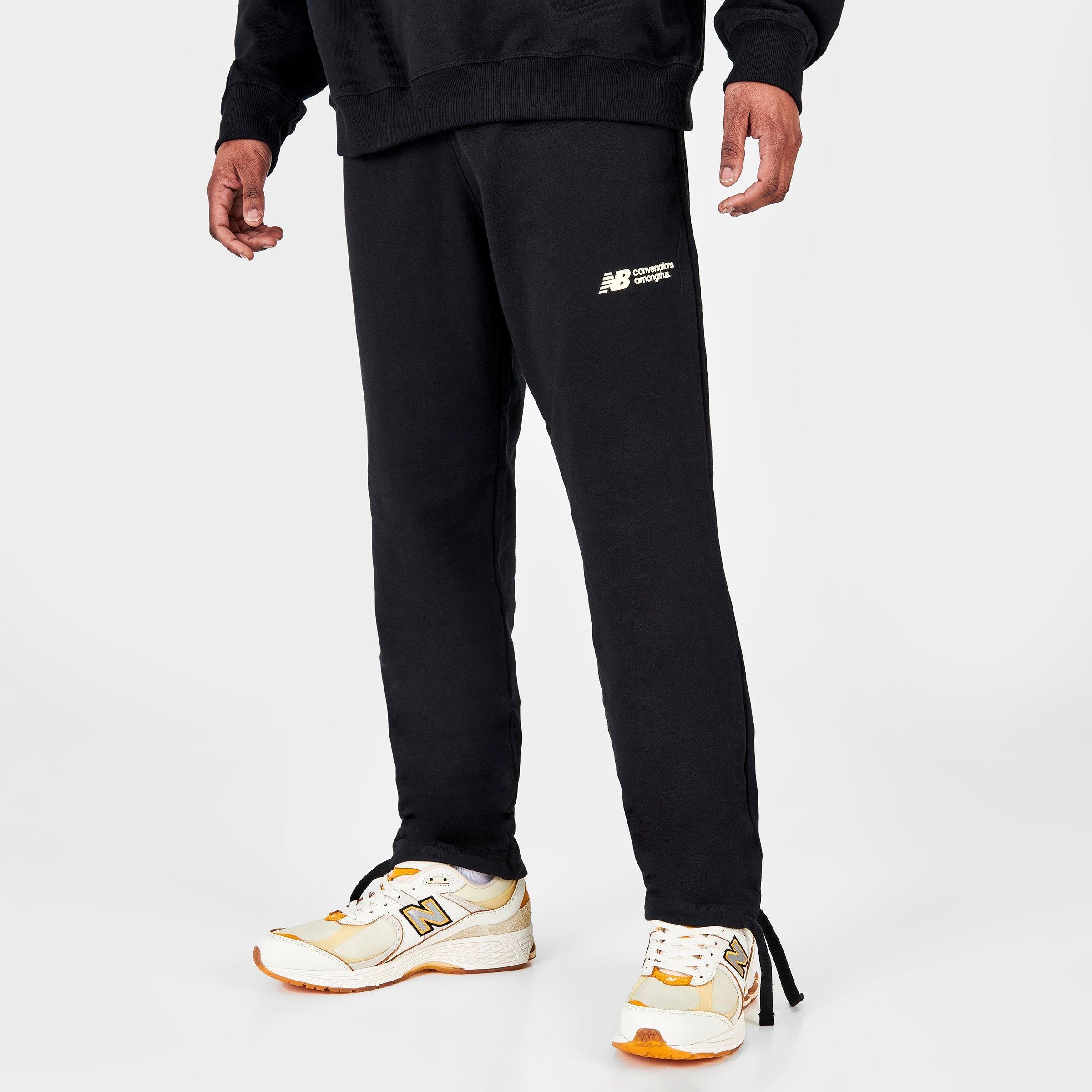 New Balance Men's Conversations Amongst Us Sweatpants In Black | ModeSens