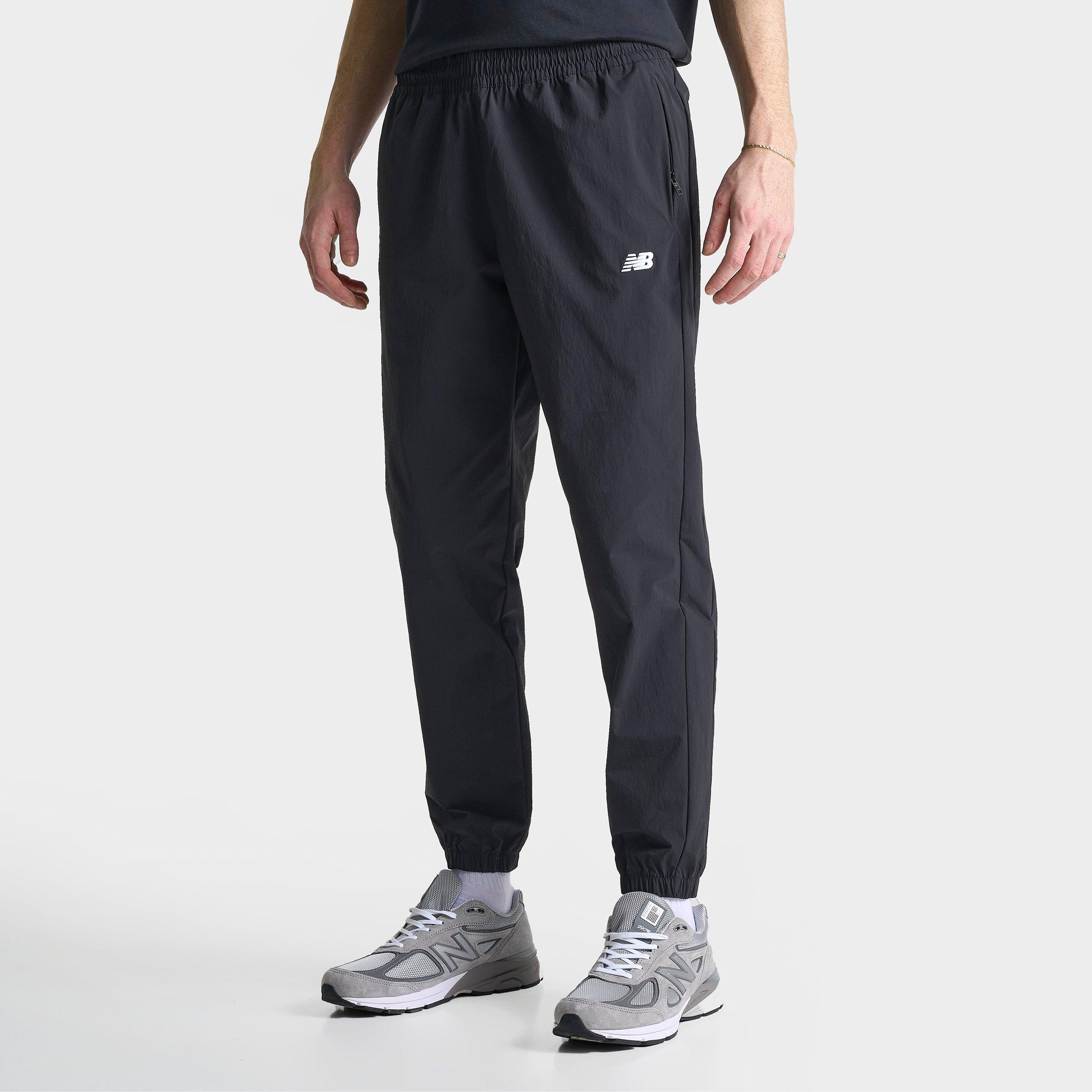 New Balance Men's Athletics Stretch Woven Jogger Pants in Black Size: Small