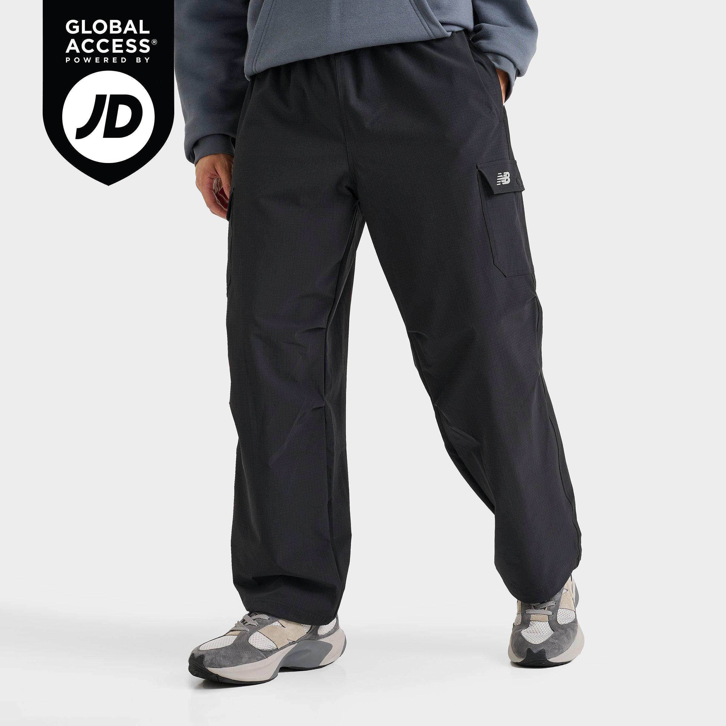 New Balance Men's Ripstop Cargo Pants in Black Size: Small