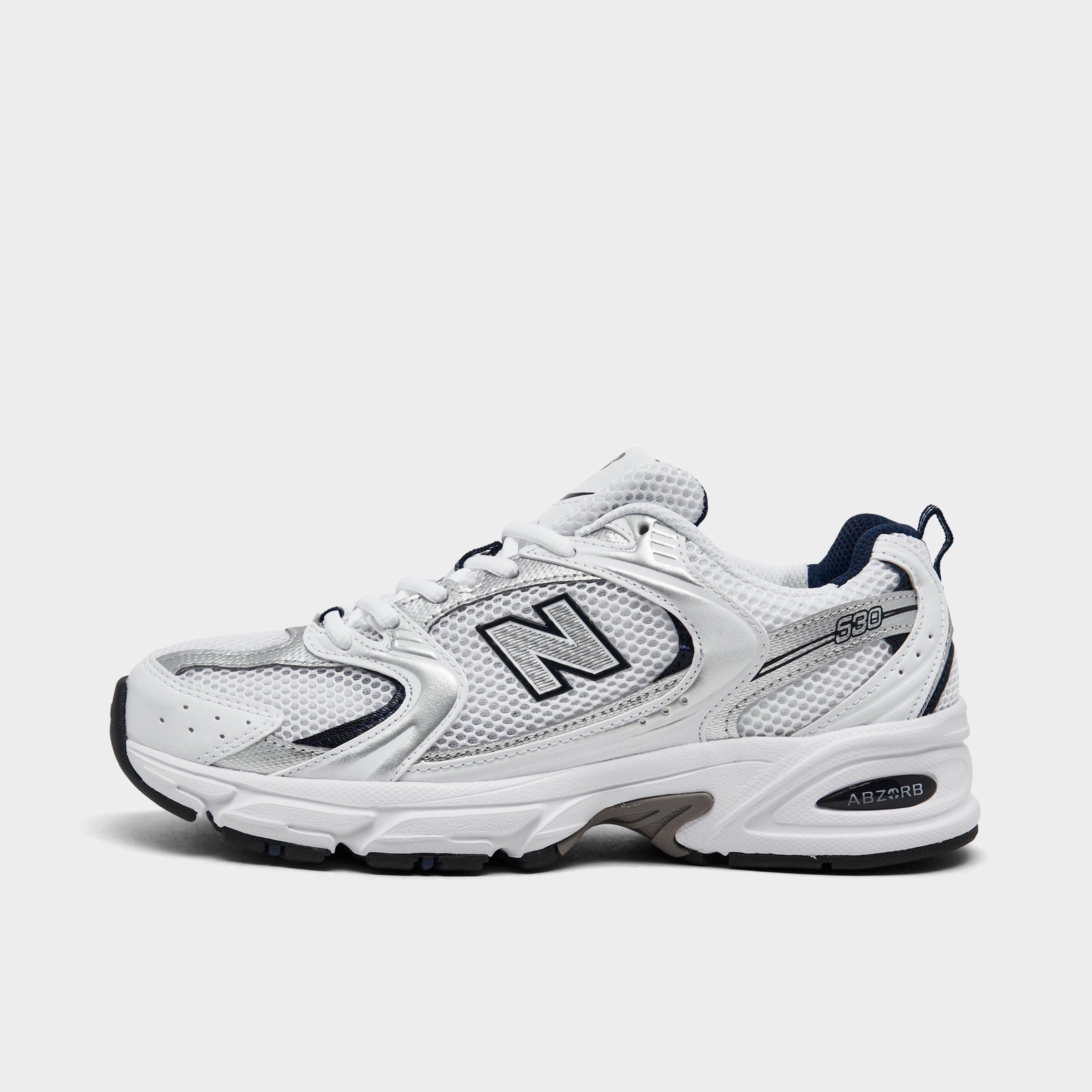 New Balance Unisex 530 White Natural Indio Mesh Running Trainers Colou In White/blue/natural Indigo