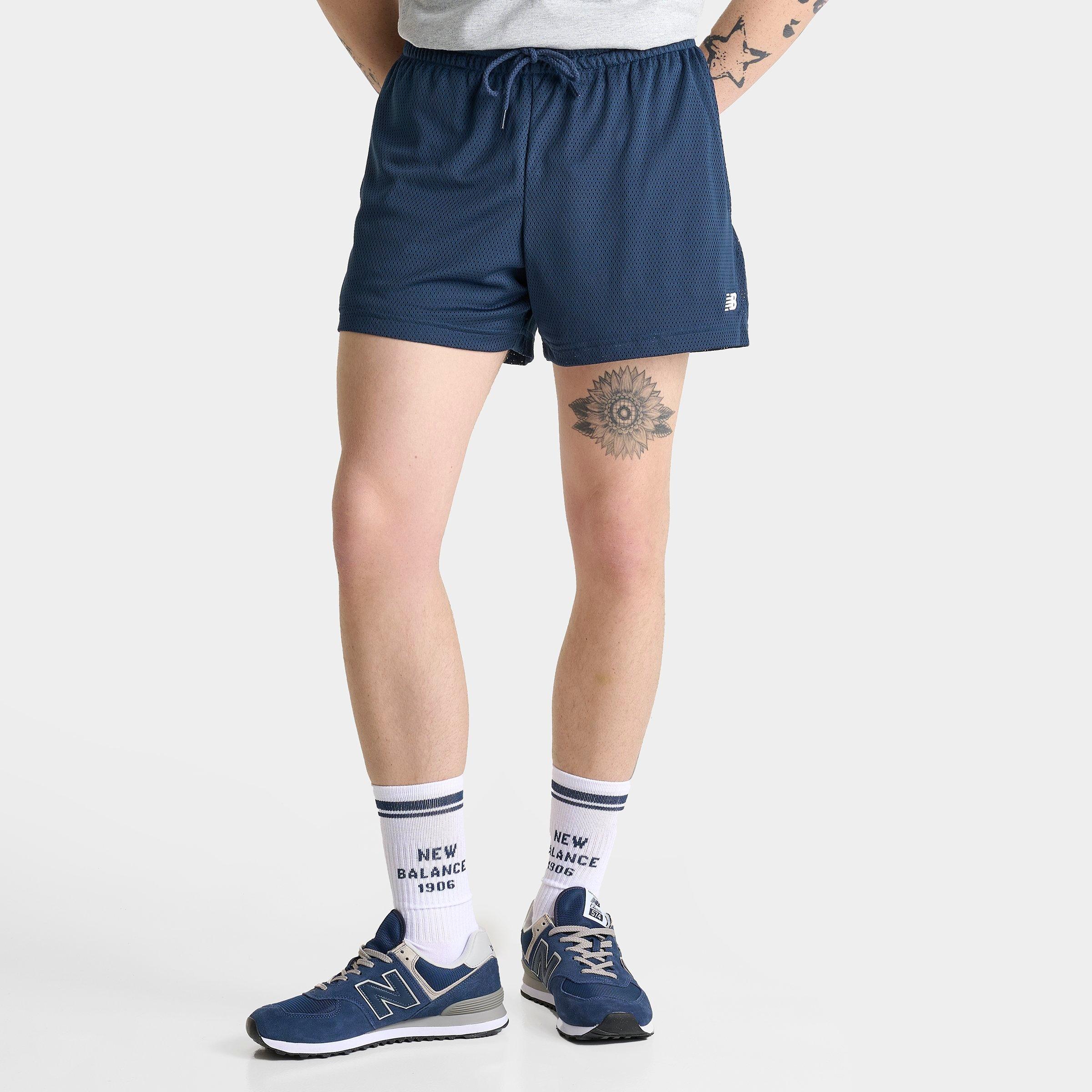 Shop New Balance Men's Sport Essentials 5" Mesh Shorts In Navy