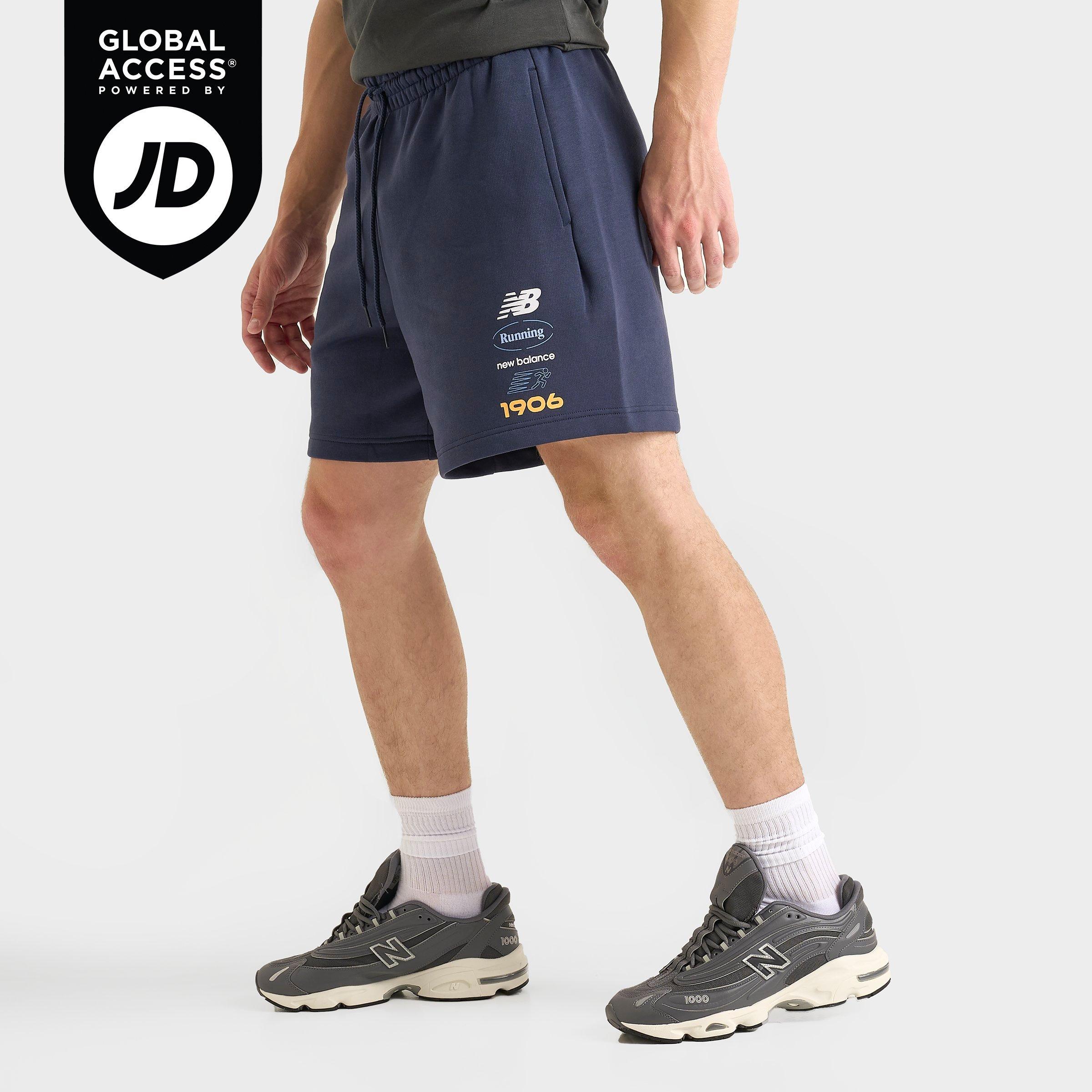 New Balance Men's Rotation Shorts in Navy Blue Size: Small