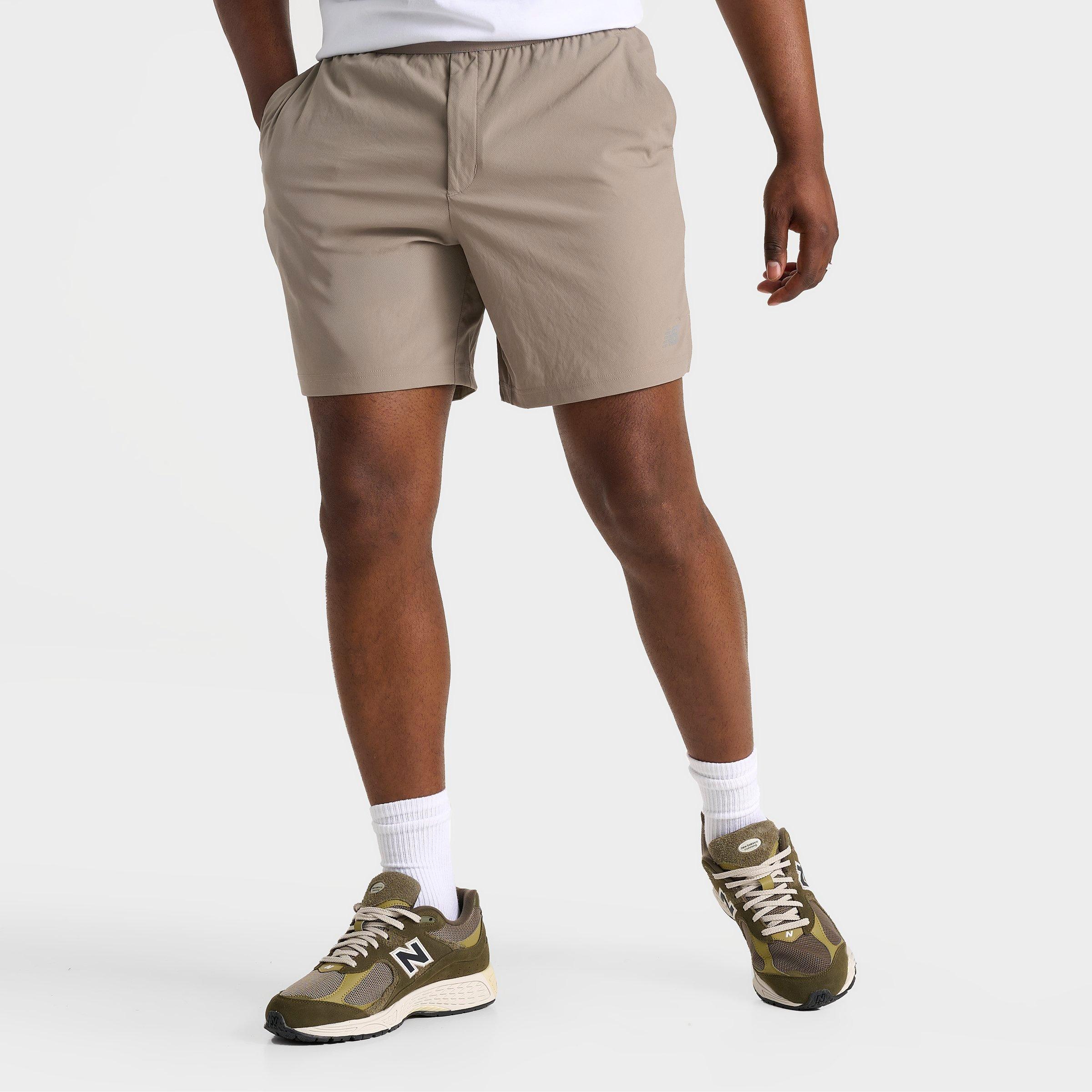 New Balance Men's Super Run Running Shorts in Beige Size: Small