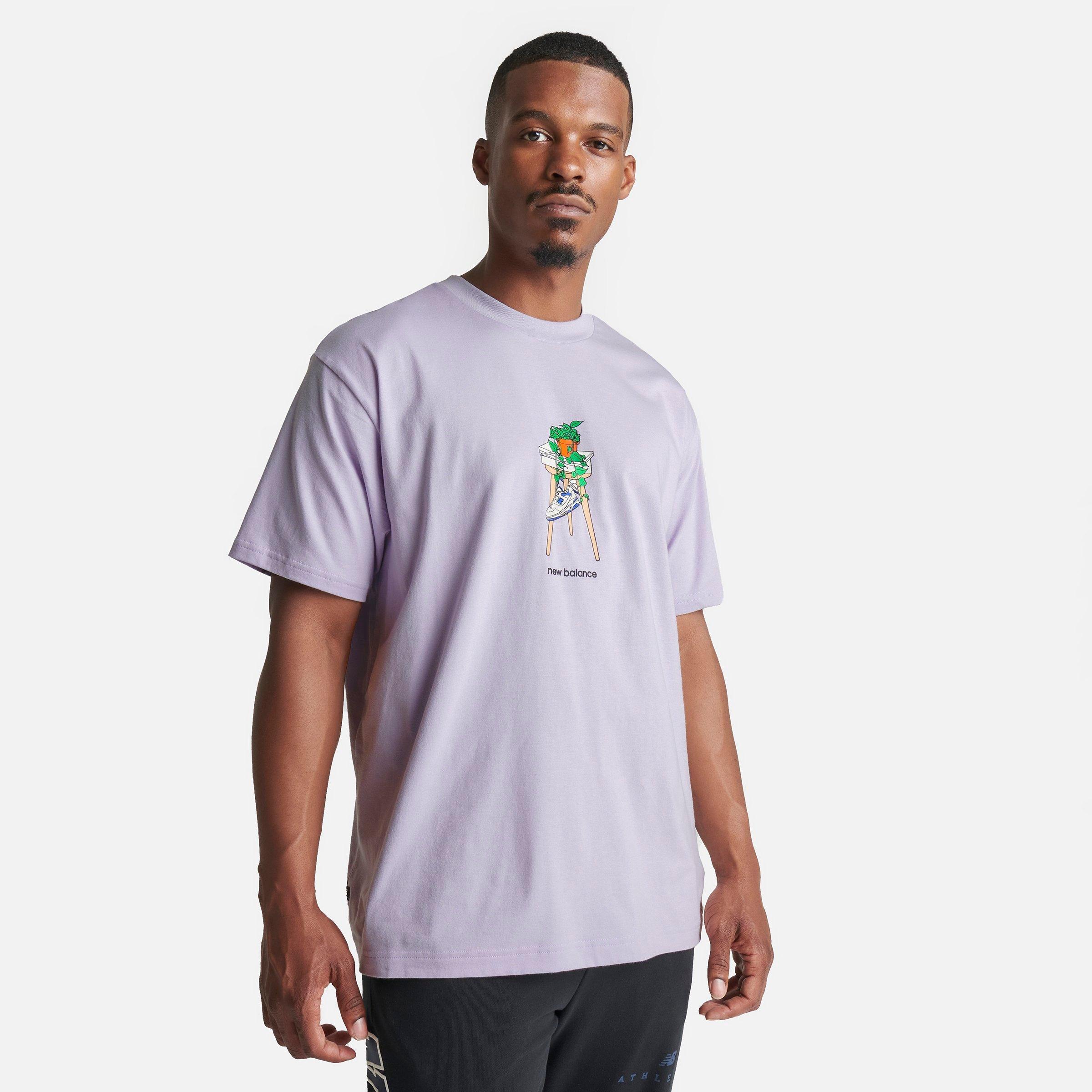 New Balance Men's 550 Houseplant Graphic T-shirt In White