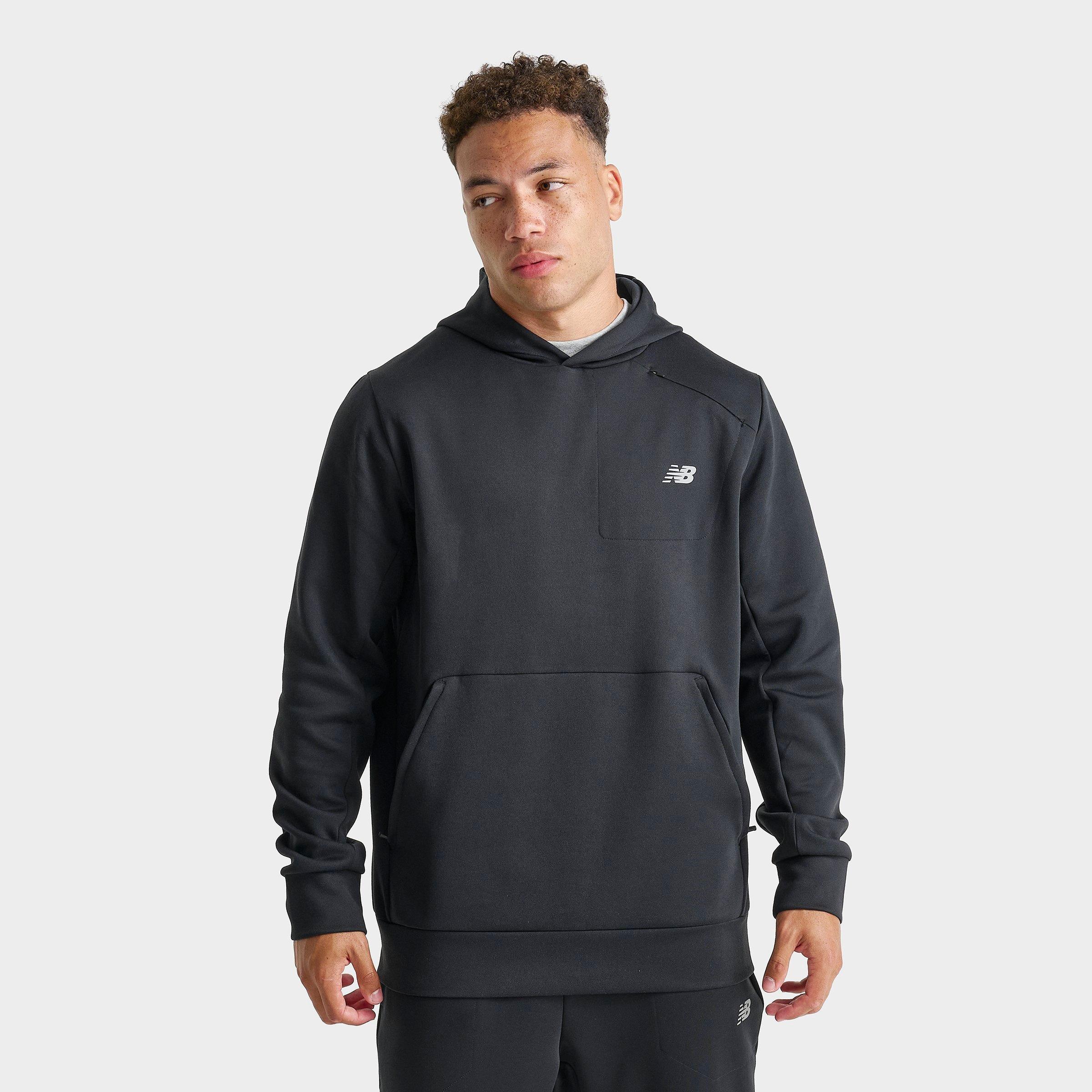 New Balance Men's Tech Knit Hoodie In Black