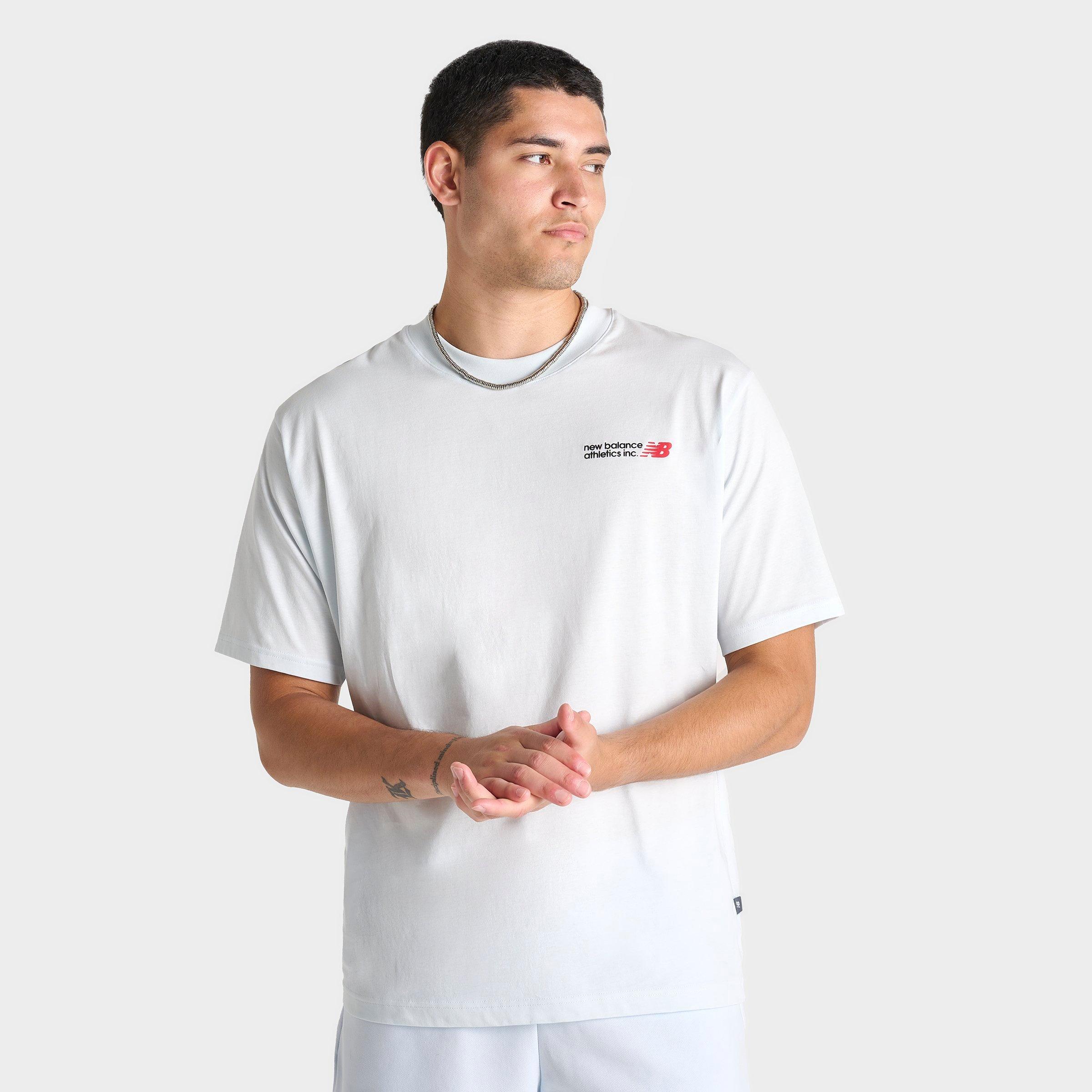 NEW BALANCE NEW BALANCE MEN'S ATHLETICS FLYING NB LOGO T-SHIRT 
