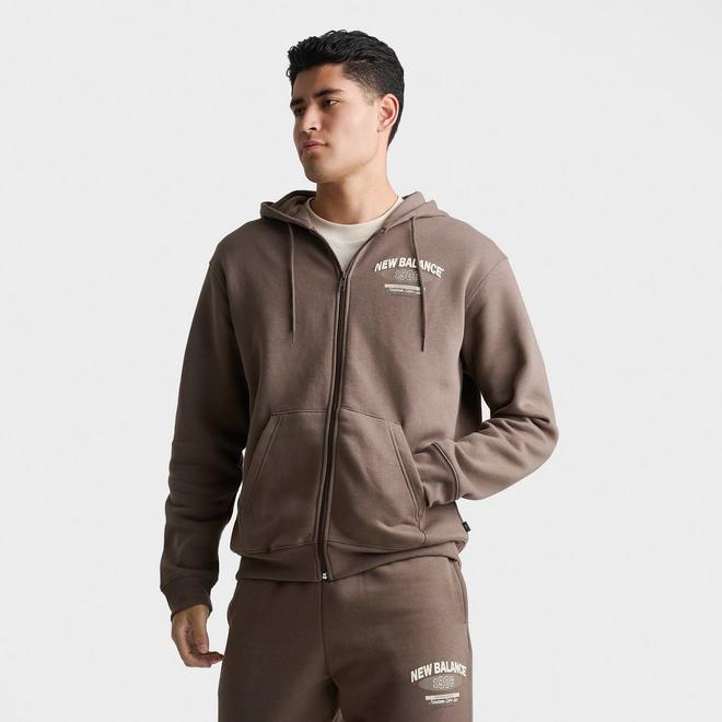 Men's New Balance Hits Fleece Full-Zip Hoodie