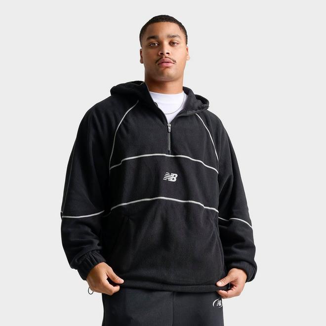 Men's New Balance Trackside Polar Fleece Pullover Hoodie