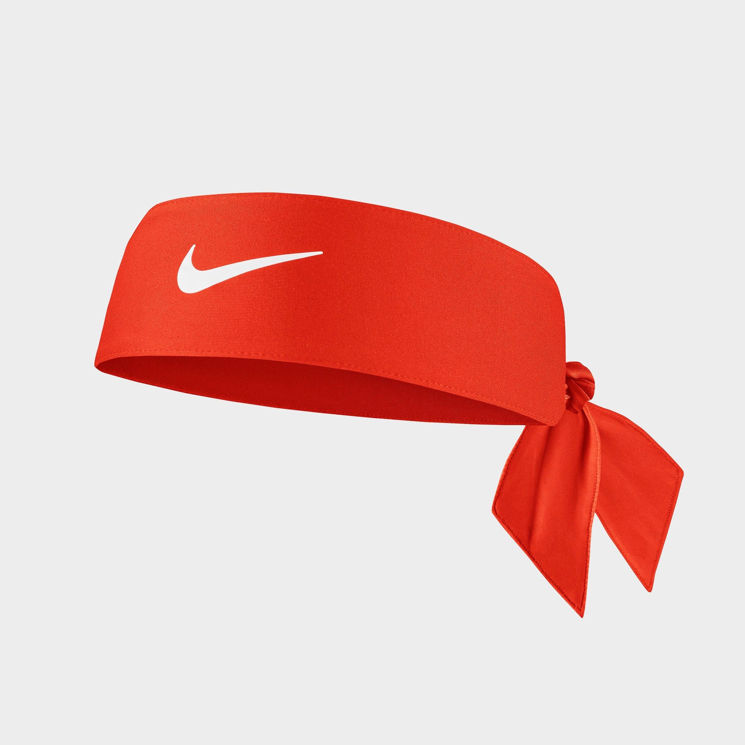 orange nike head tie