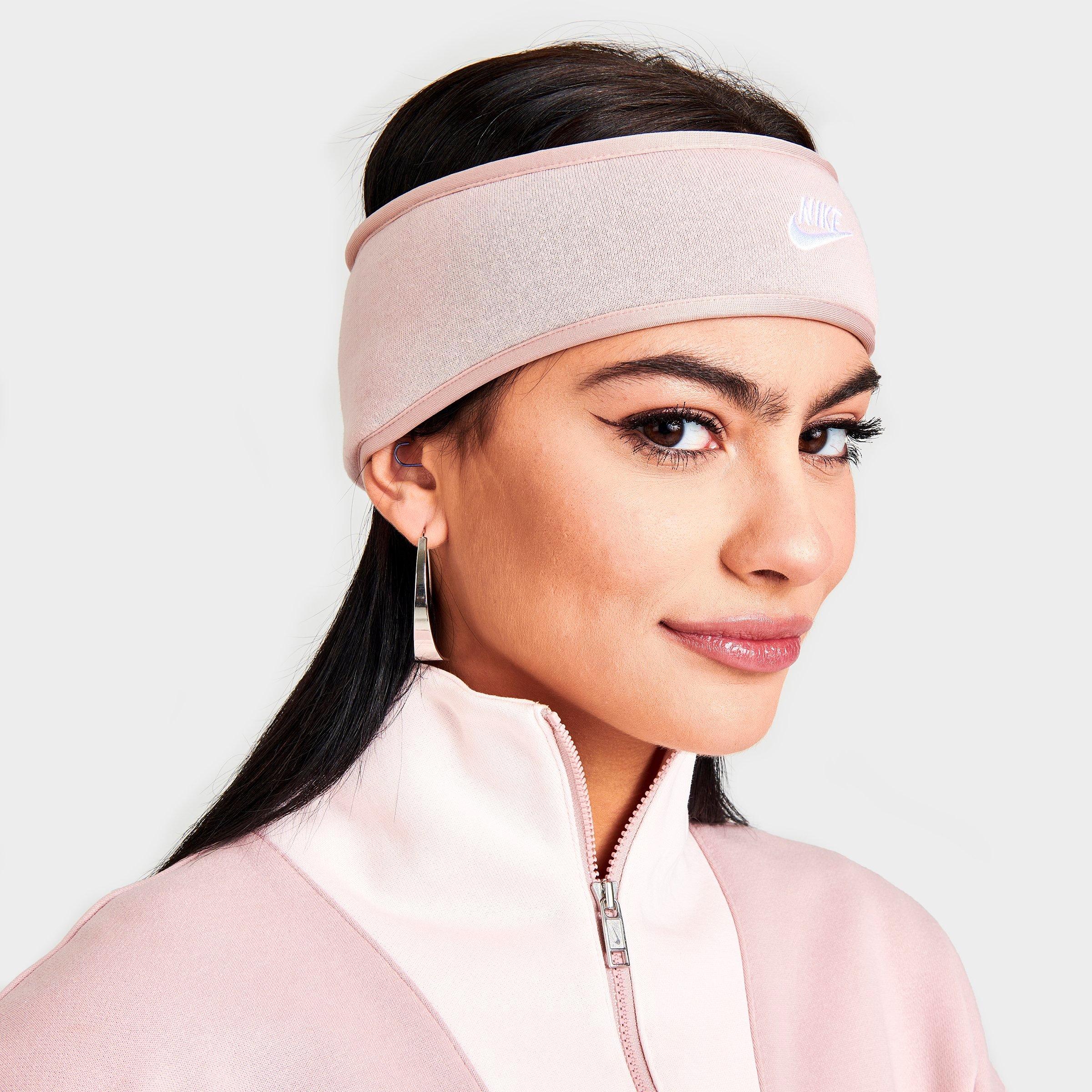 Pink nike clearance swoosh headband