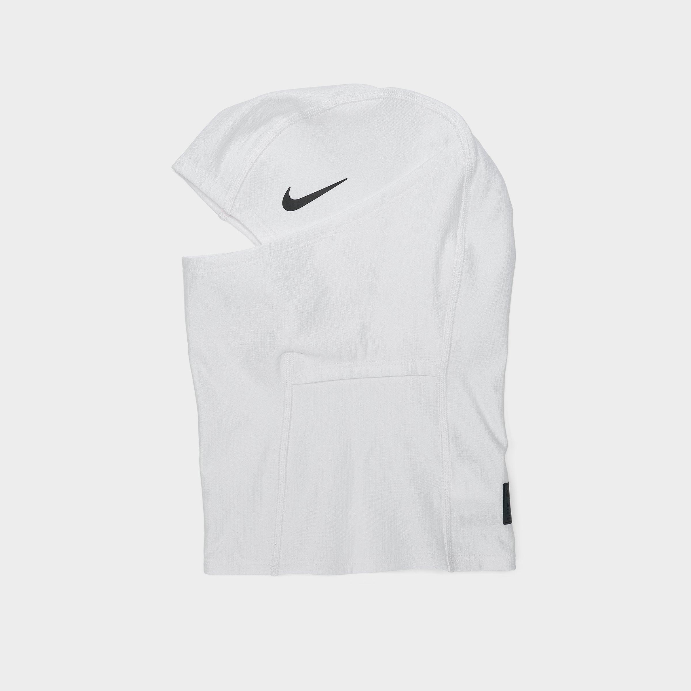 Nike Pro Hyperwarm Hood In White
