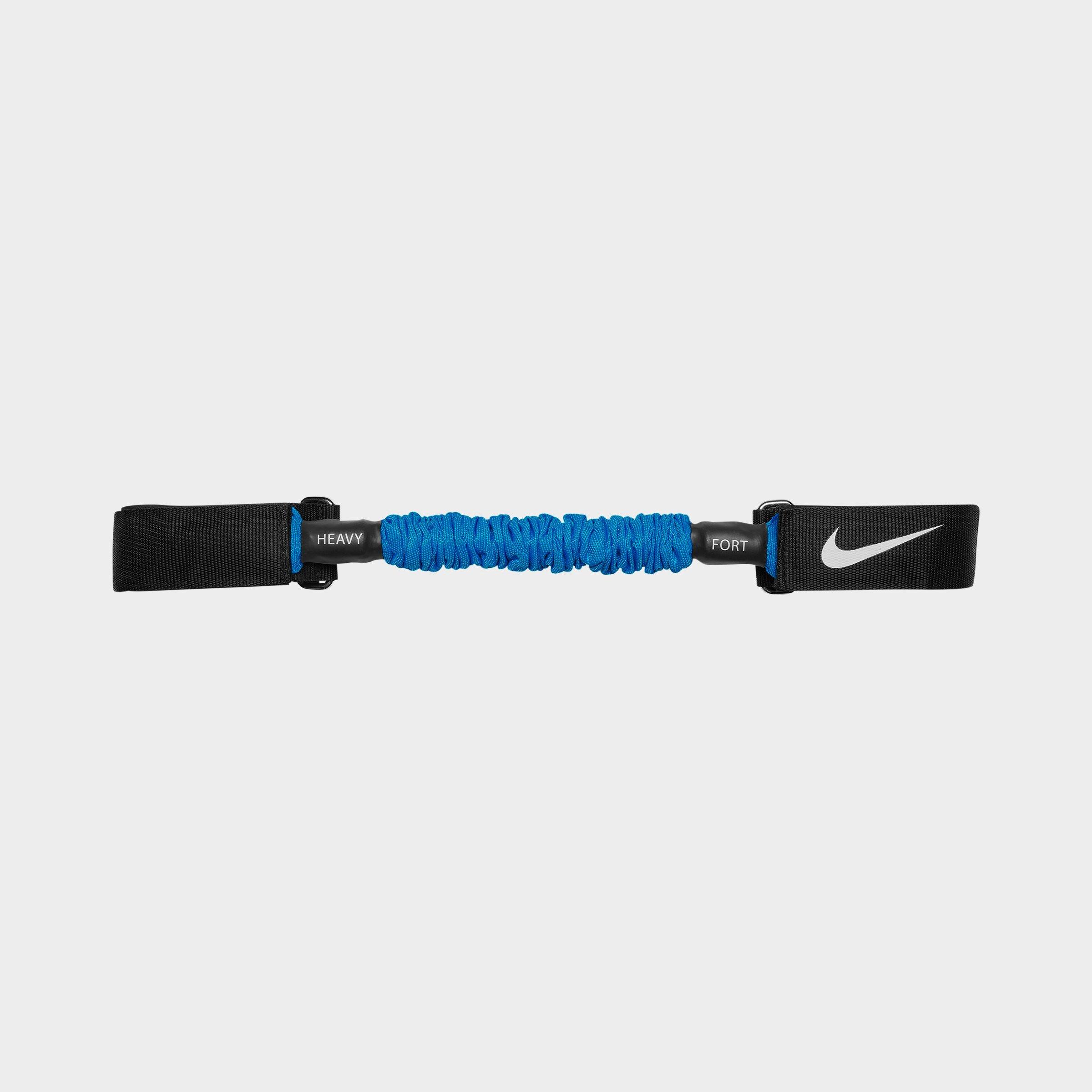 Nike Lateral Heavy Resistance Band in Photo Blue/Black/White