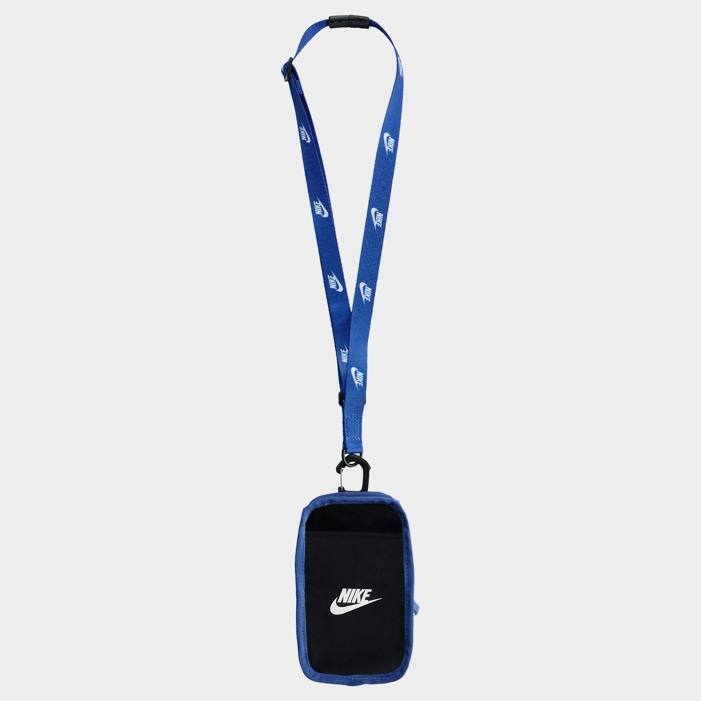 Nike Club Futura Phone Crossbody Bag in Blue/Blue