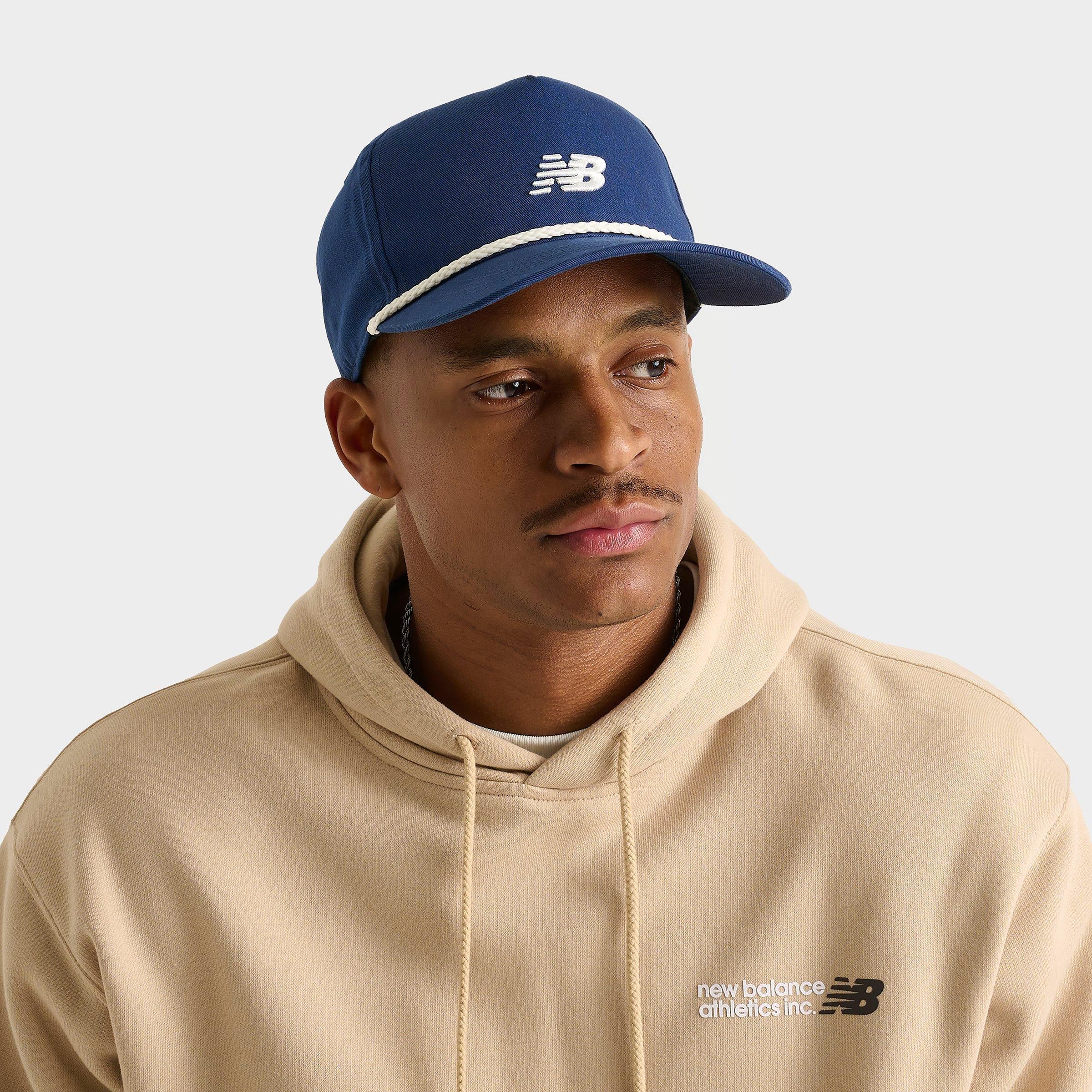 New Balance '47 Core Rope Snapback Hat in Navy/Sea Salt