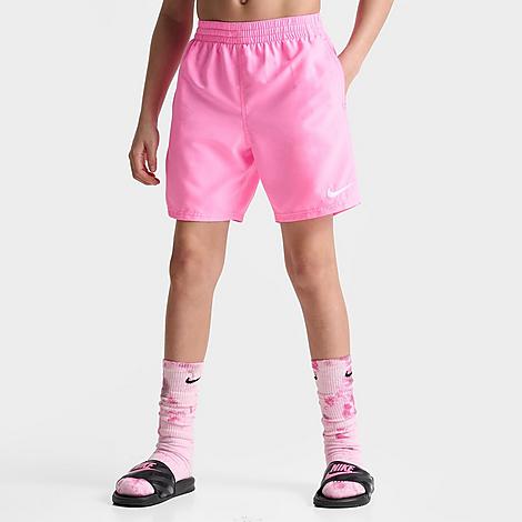 Nike Kids'  Boys' Essential Lap Shorts In Pink Spell