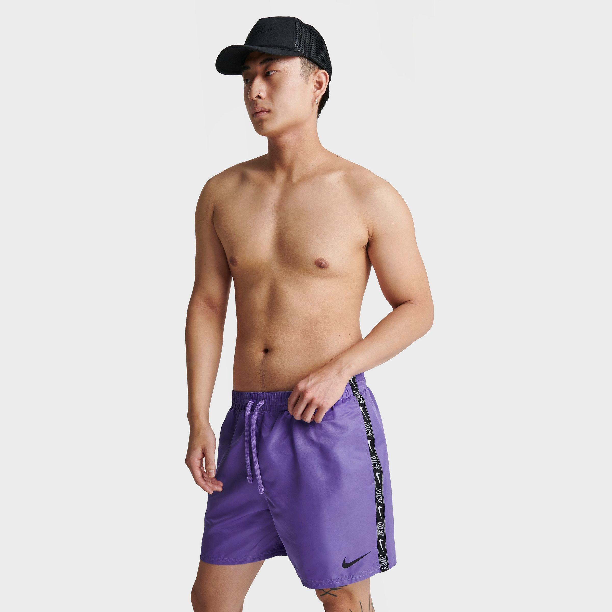 Nike Men's 5" Swim Volley Shorts In Purple