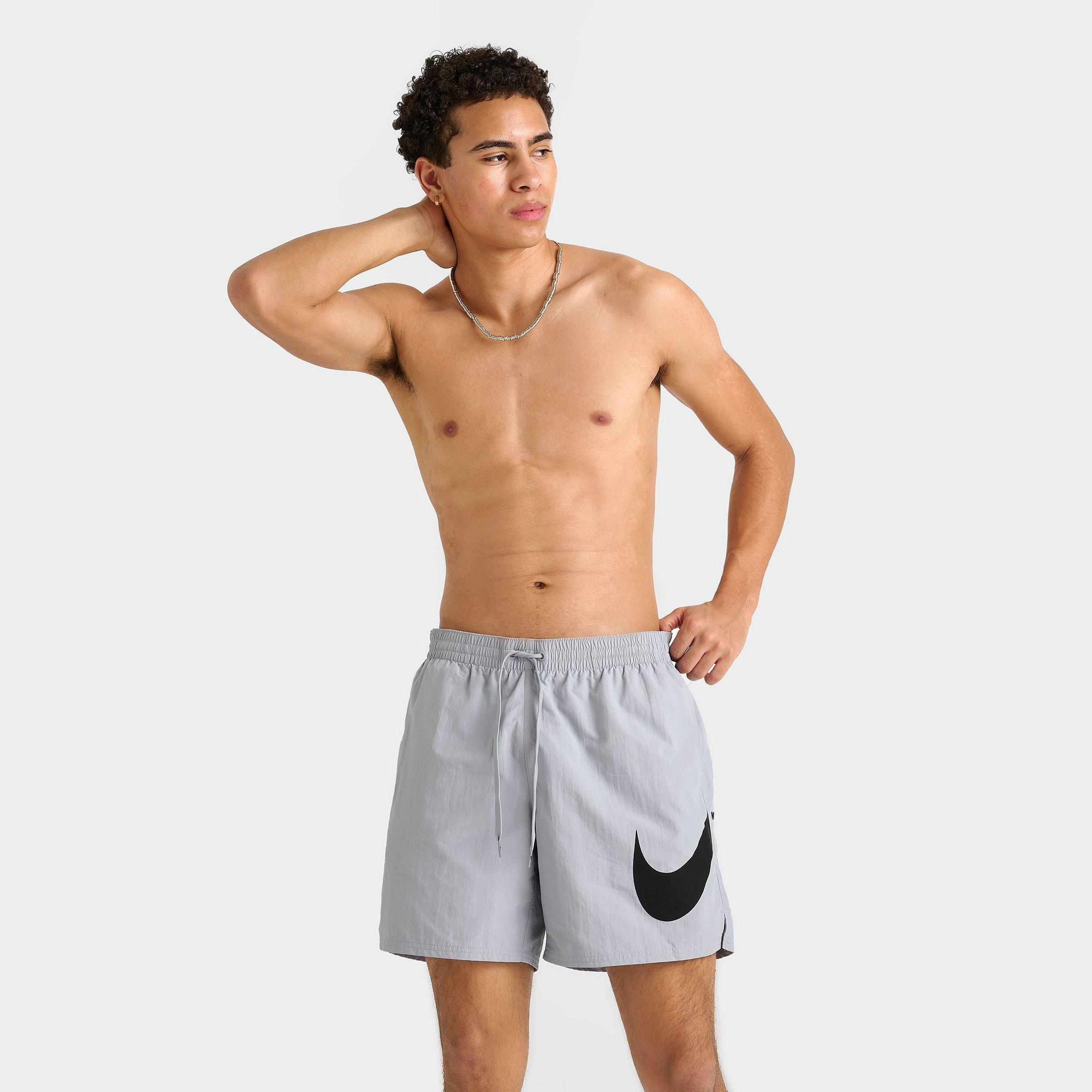 Nike Men's Specs 7-Inch Swim Shorts in Grey/Wolf Grey Size Small Polyester