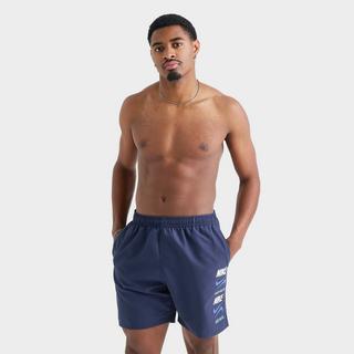 Men's Nike Swim Stack Logo Volley Shorts | Finish Line