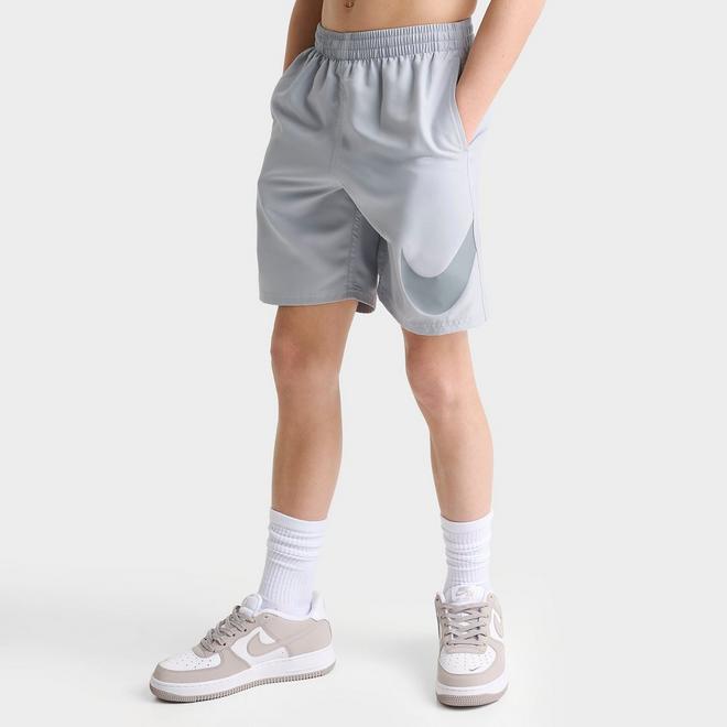 Big Kids' Nike Stacked Logo Swim Shorts