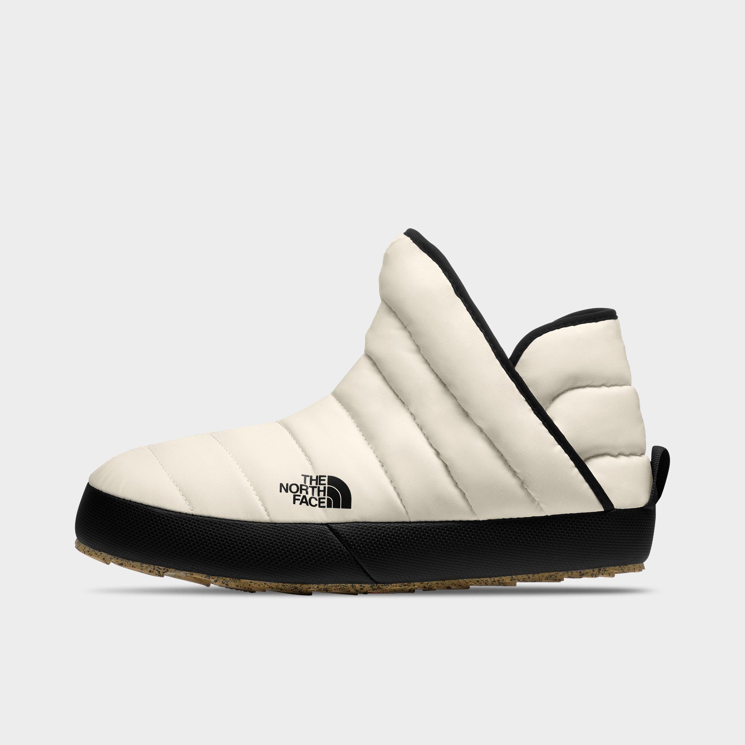 The North Face Women's ThermoBall Traction Booties in Gardenia White/Tnf Black Size: 5.0