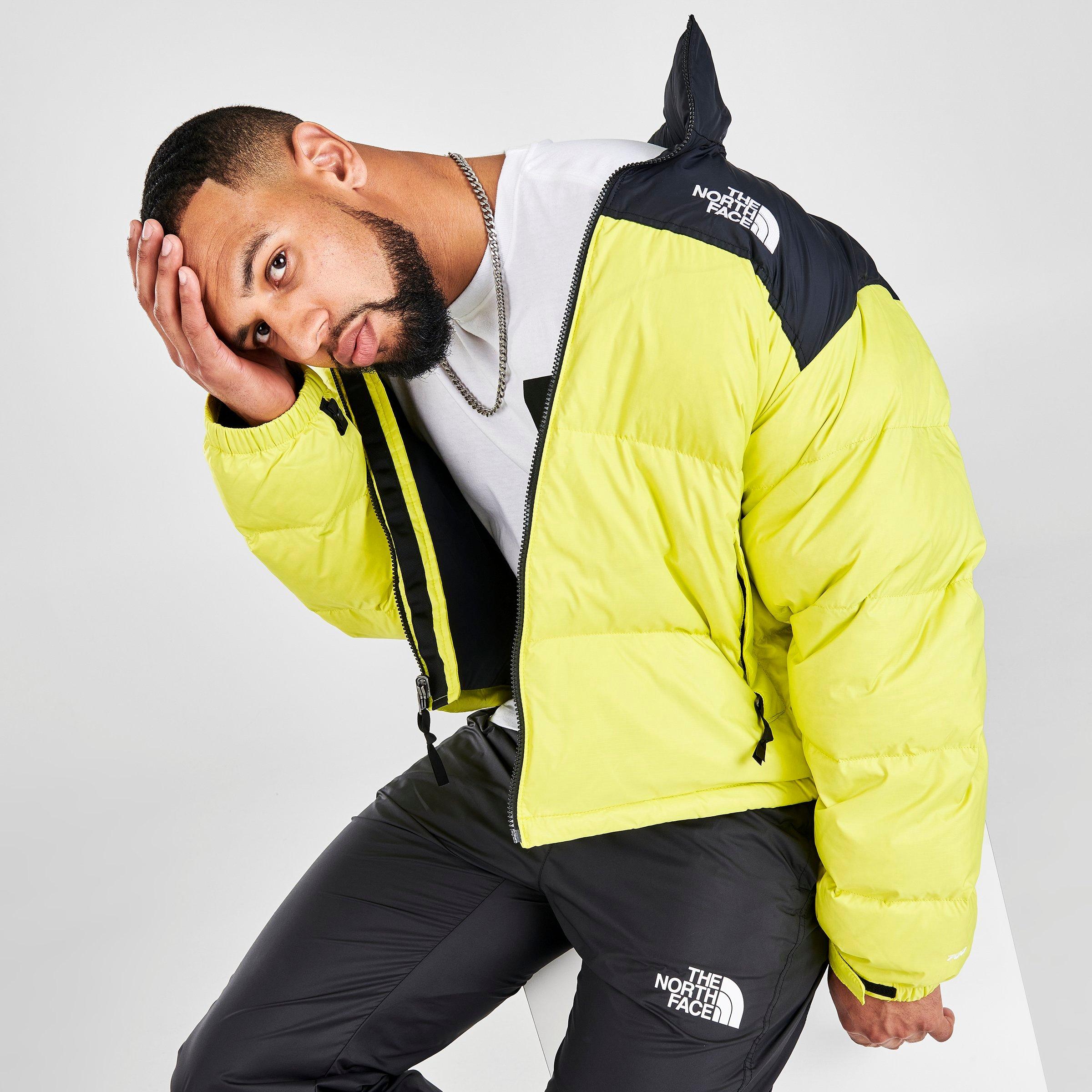 The North Face Inc Men's 1996 Retro Nuptse Jacket In Sulphur Green